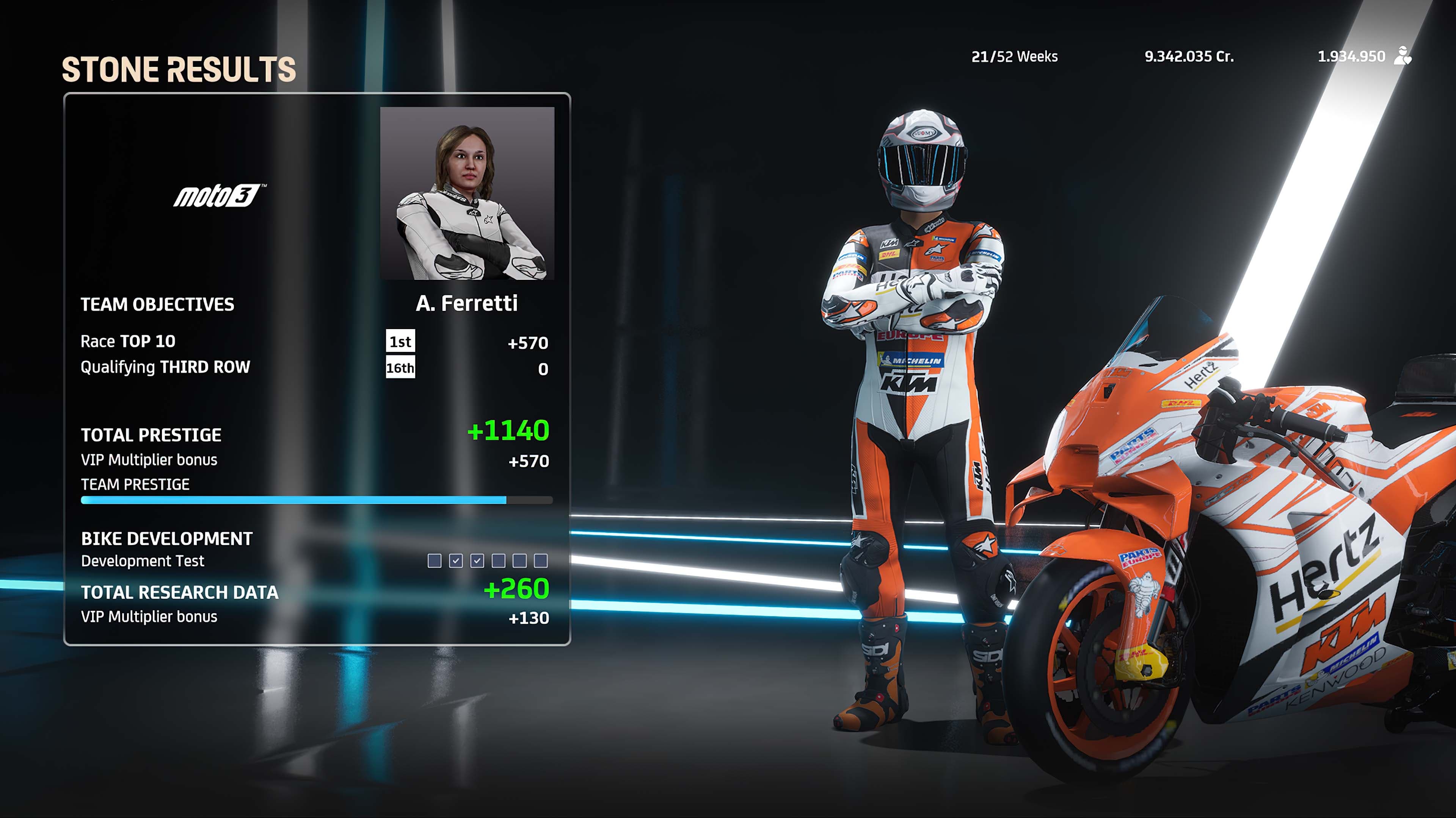MotoGP 22 - VIP Multiplier Pack: скриншот 5