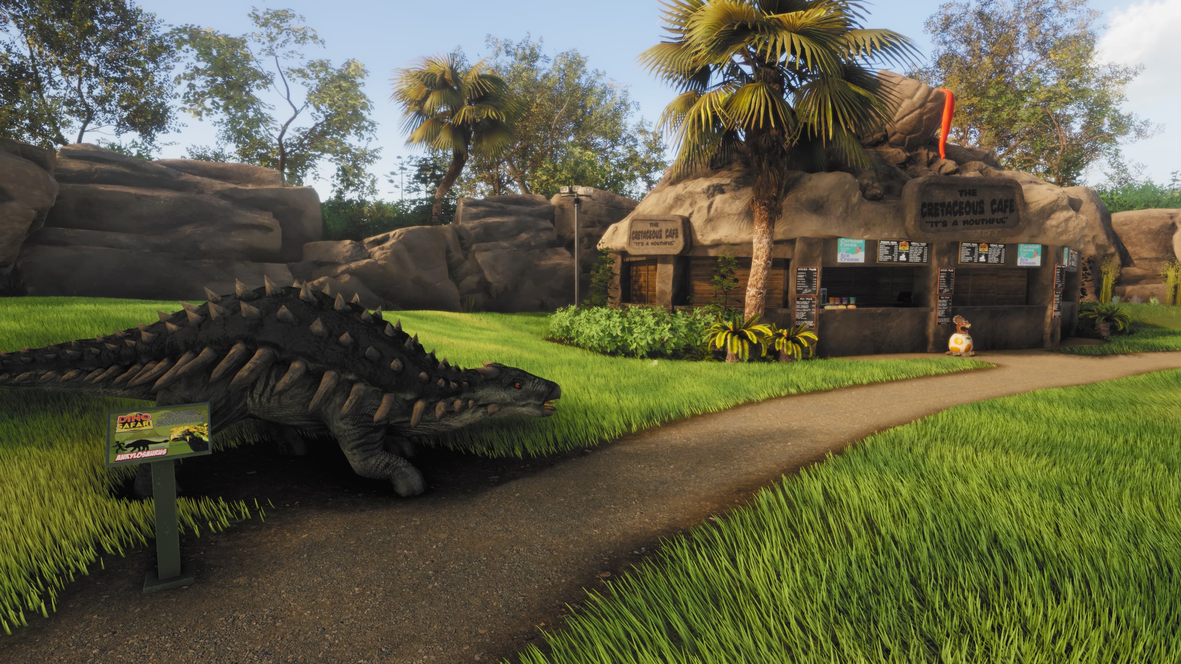 Lawn Mowing Simulator - Dino Safari PS4 & PS5: скриншот 4
