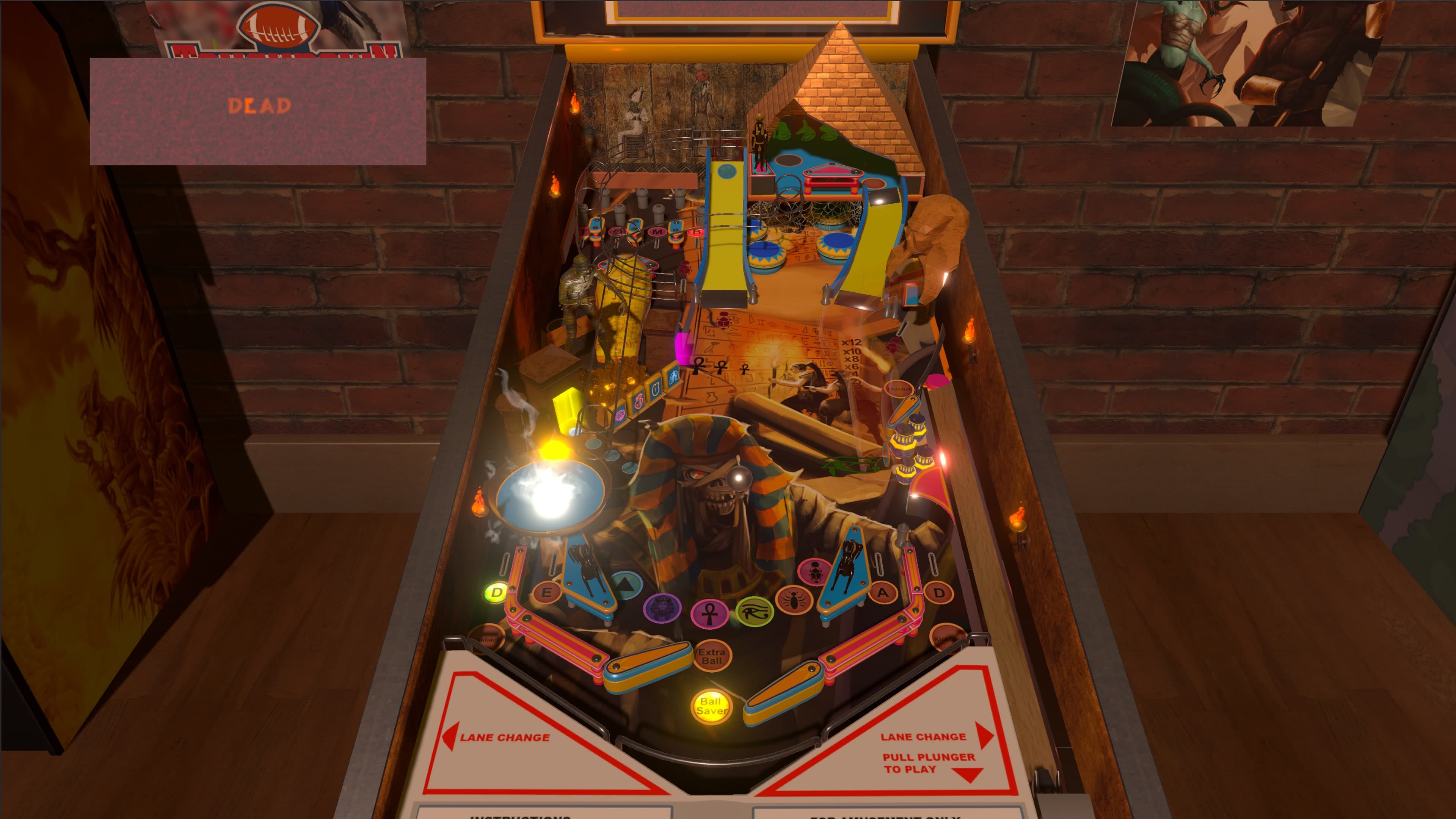 Mummy Pinball: скриншот 2