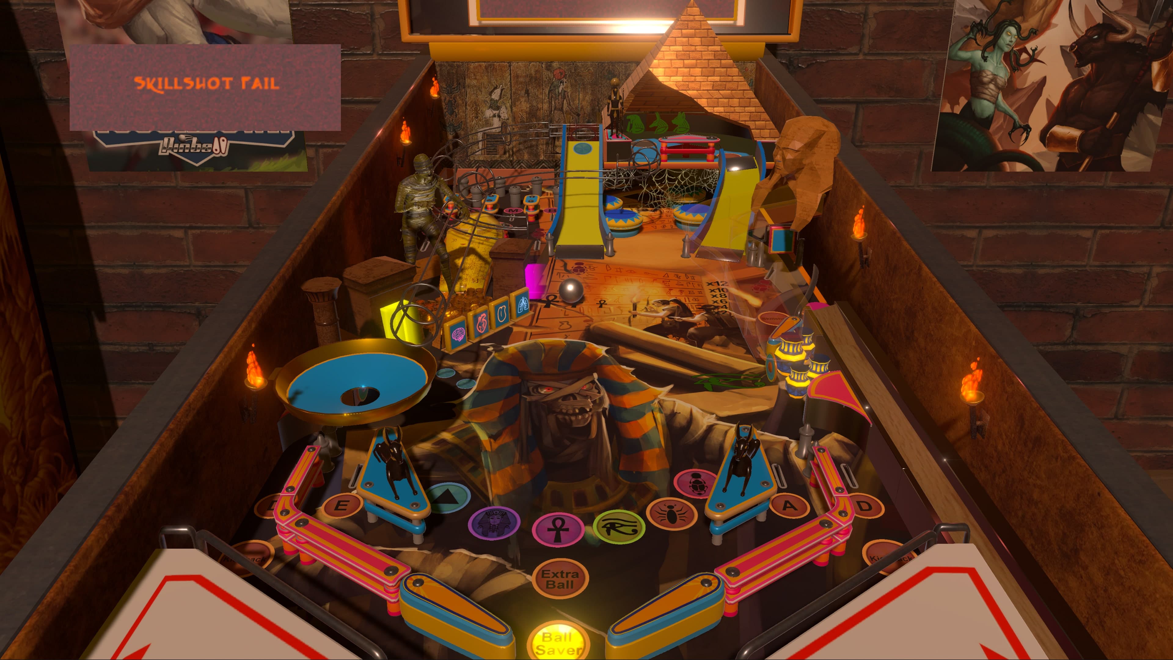 Mummy Pinball: скриншот 1