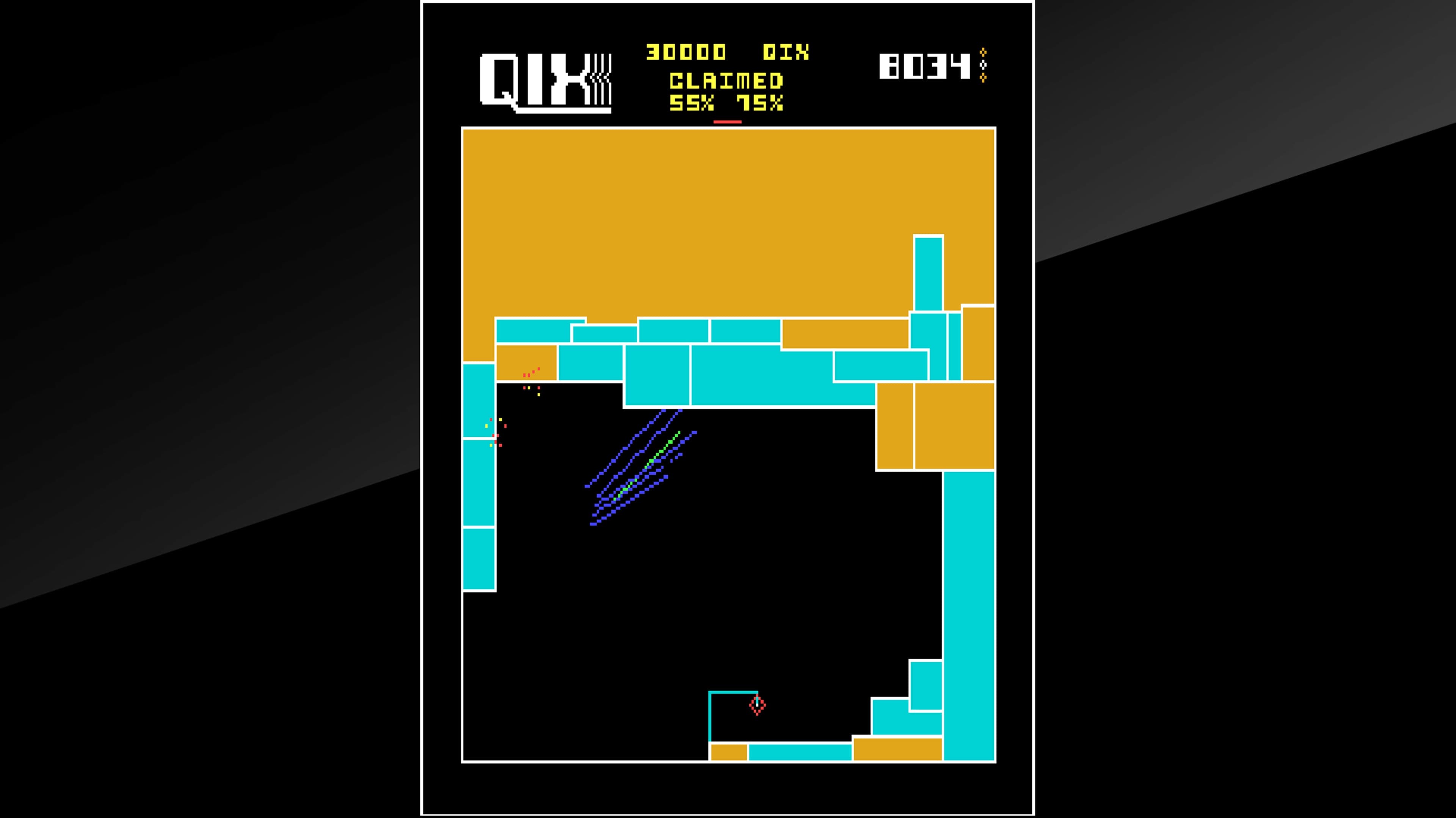 Arcade Archives QIX: скриншот 1