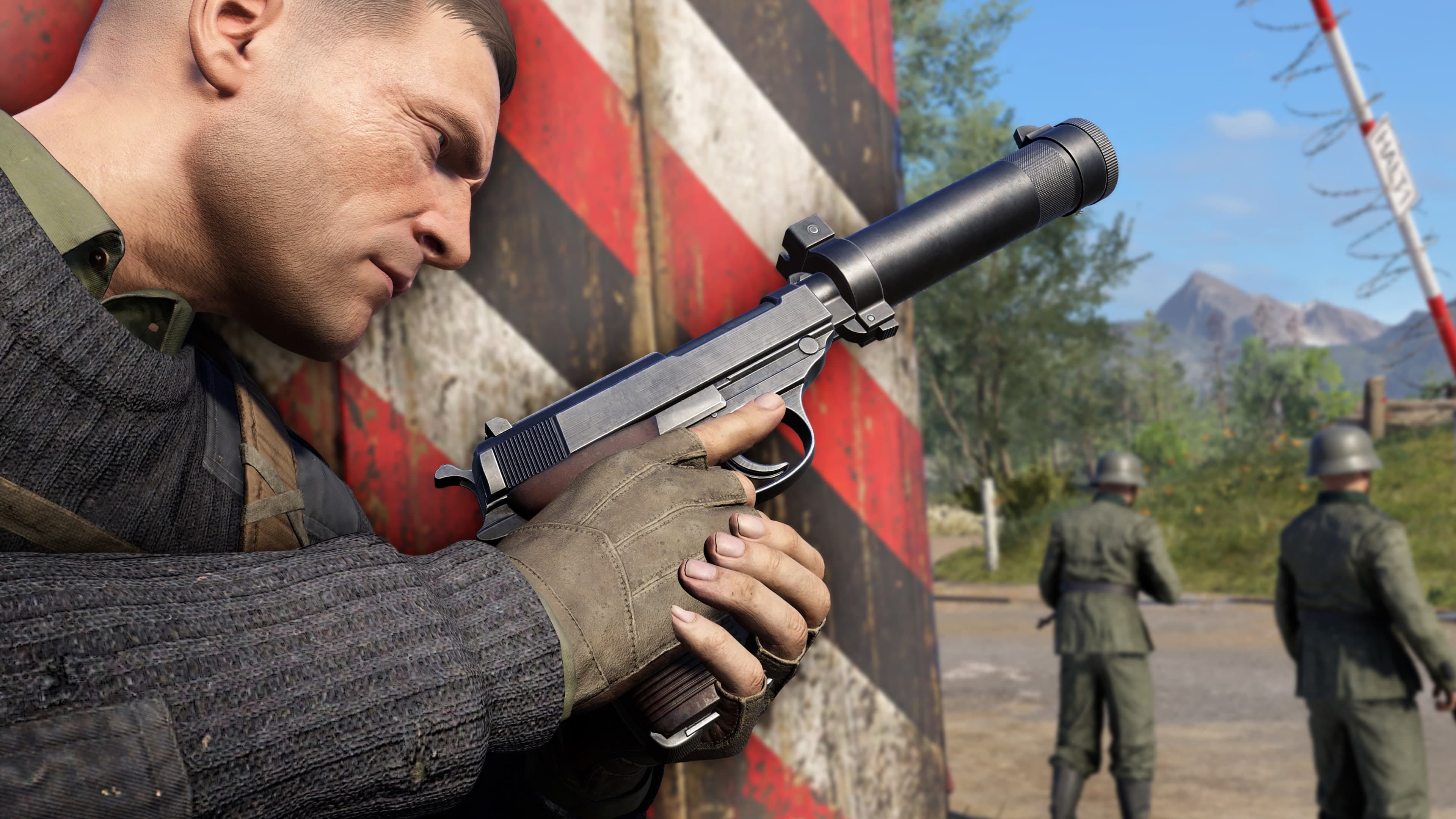 Sniper Elite 5: P.1938 Suppressed Pistol: скриншот 3