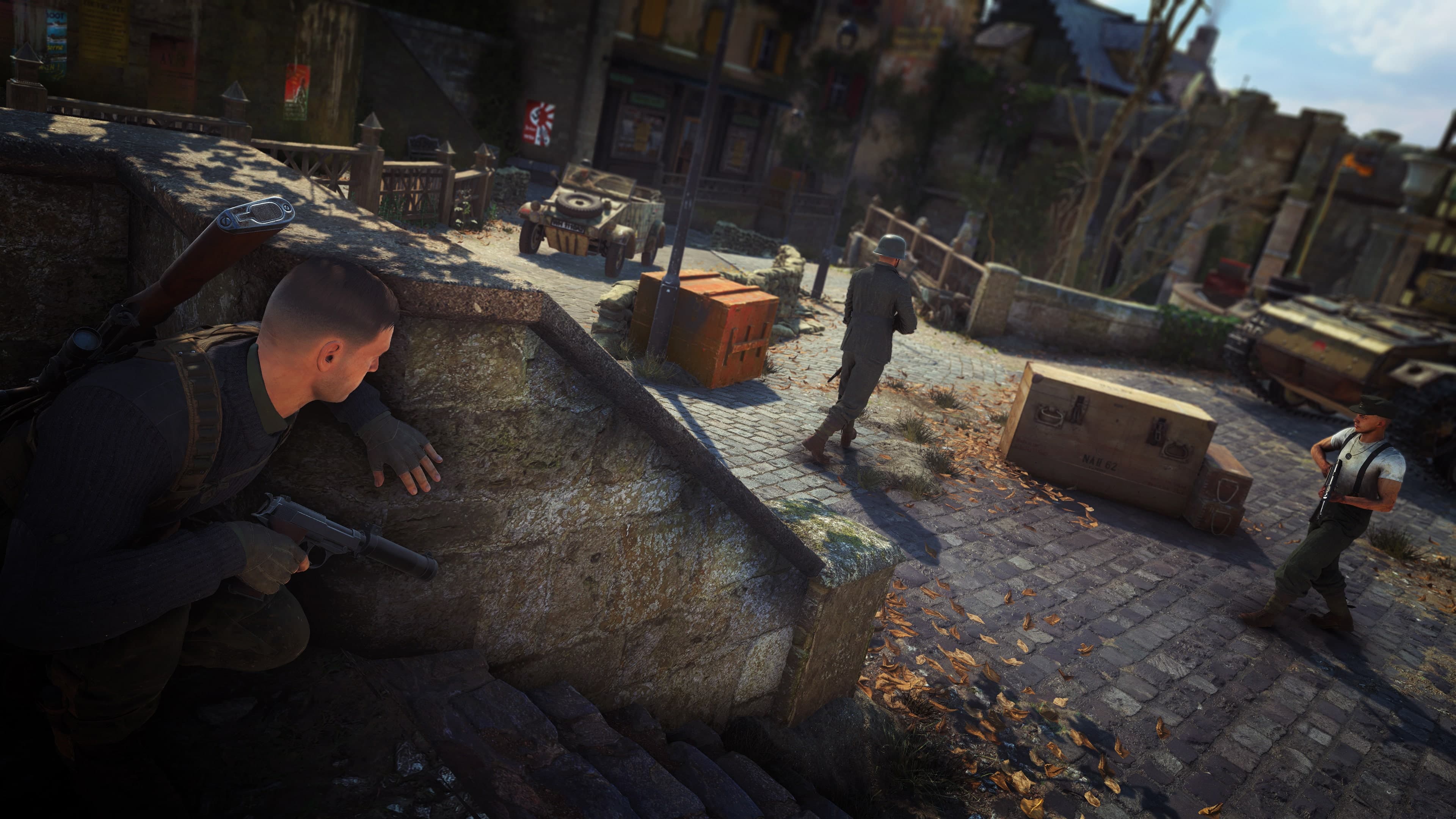 Sniper Elite 5: P.1938 Suppressed Pistol: скриншот 4