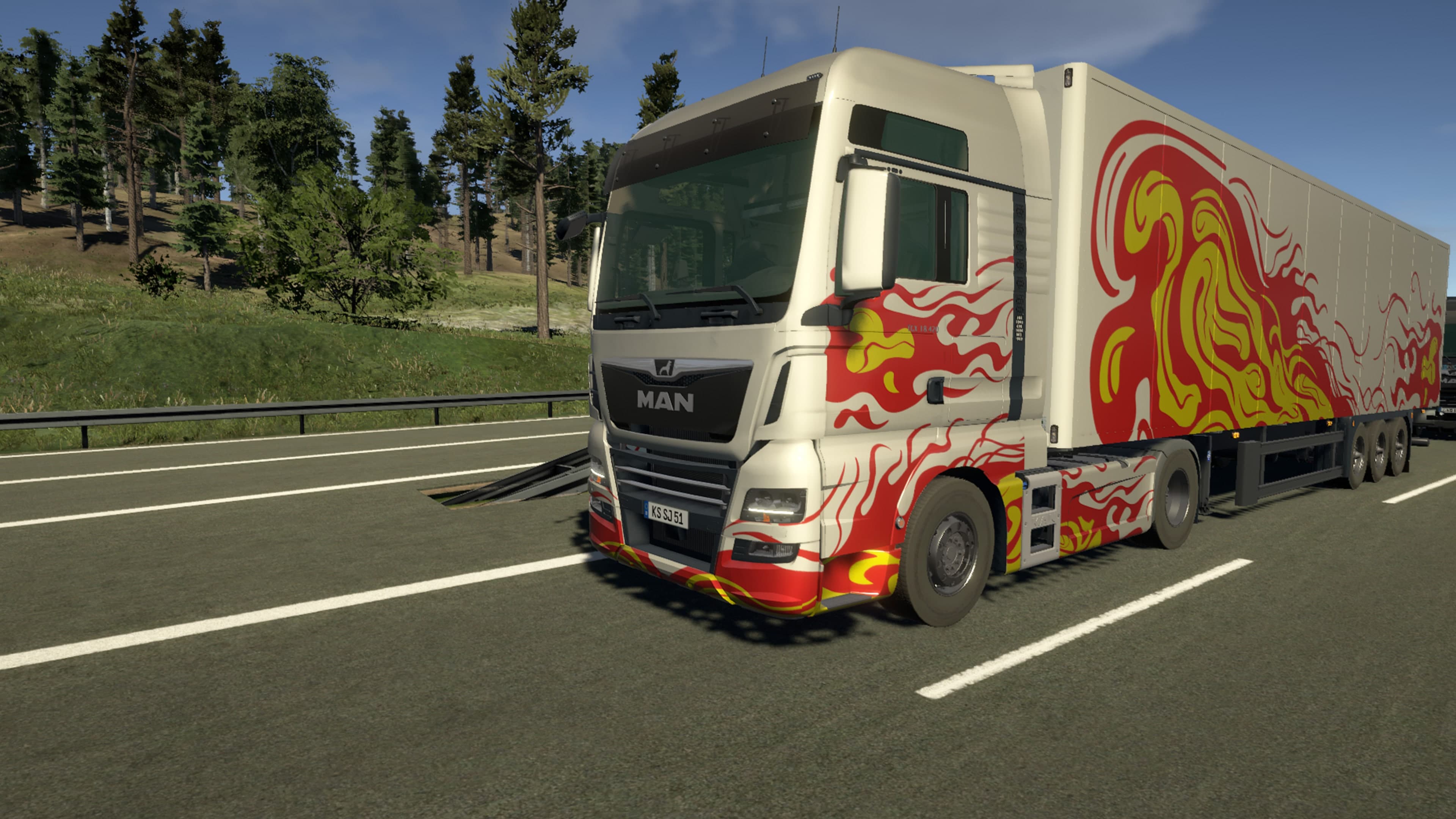 ON THE ROAD - The Truck Simulator: скриншот 6