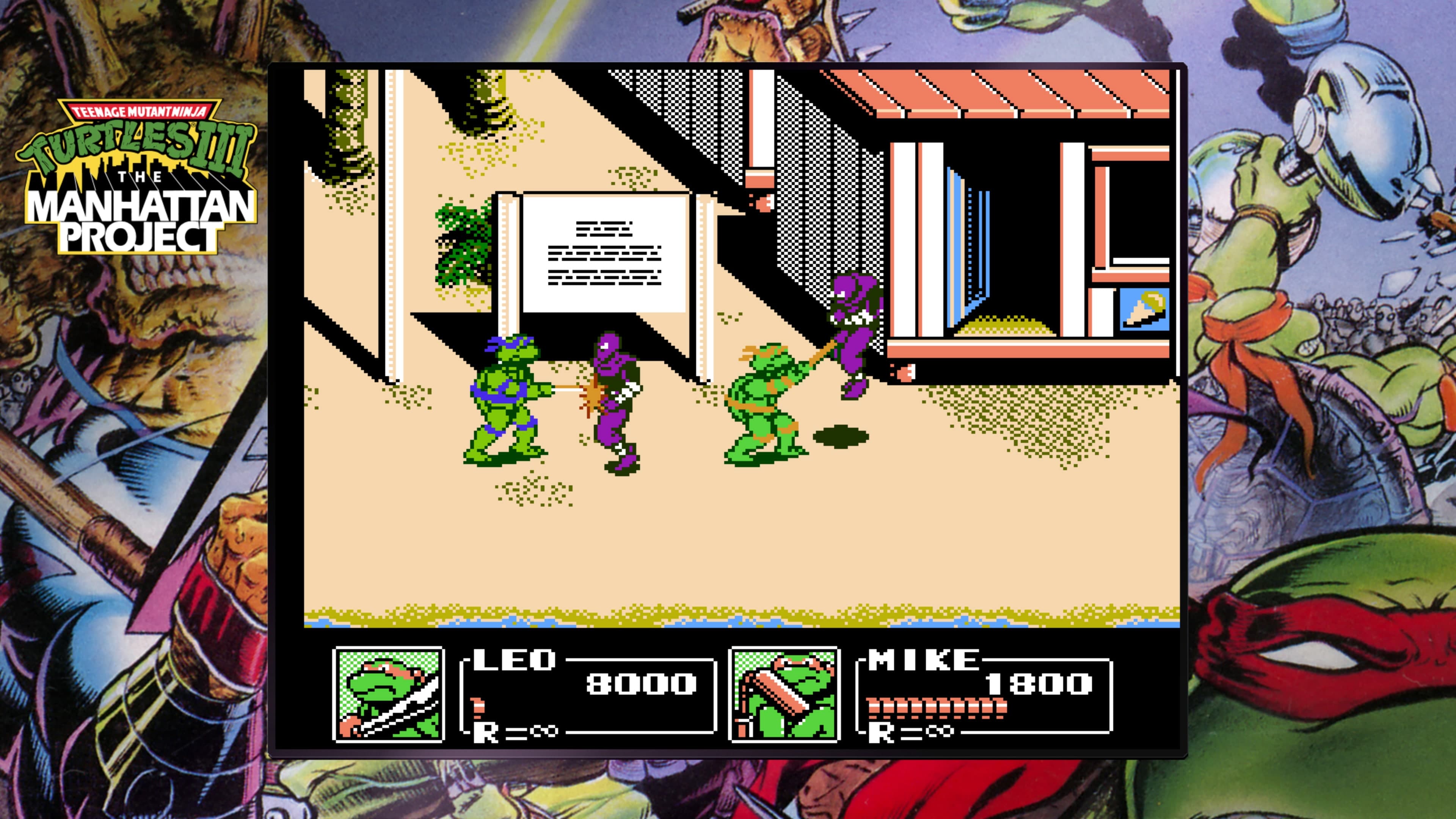 Teenage Mutant Ninja Turtles: The Cowabunga Collection: скриншот 3