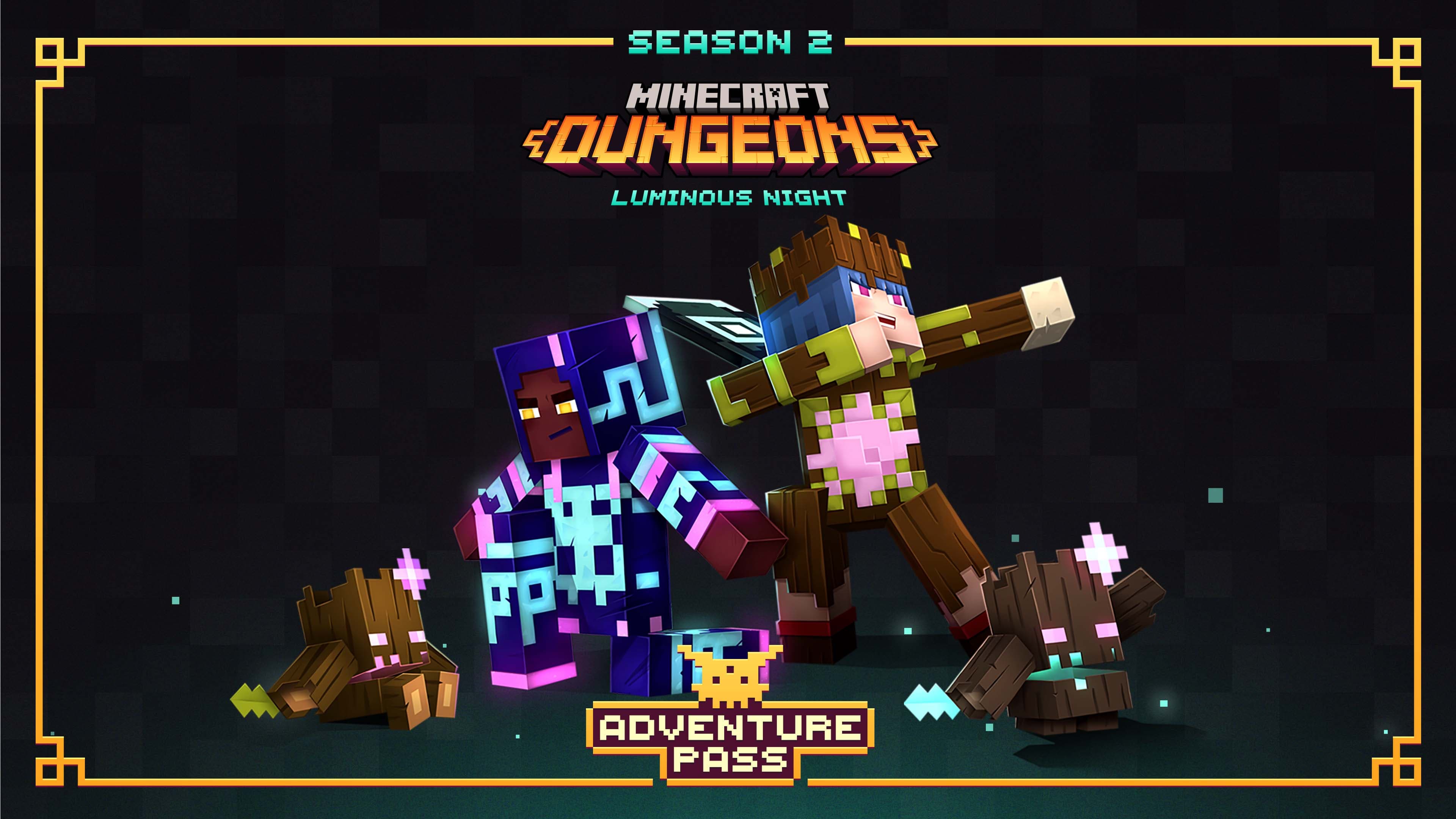 Minecraft Dungeons: Luminous Night Adventure Pass Addon