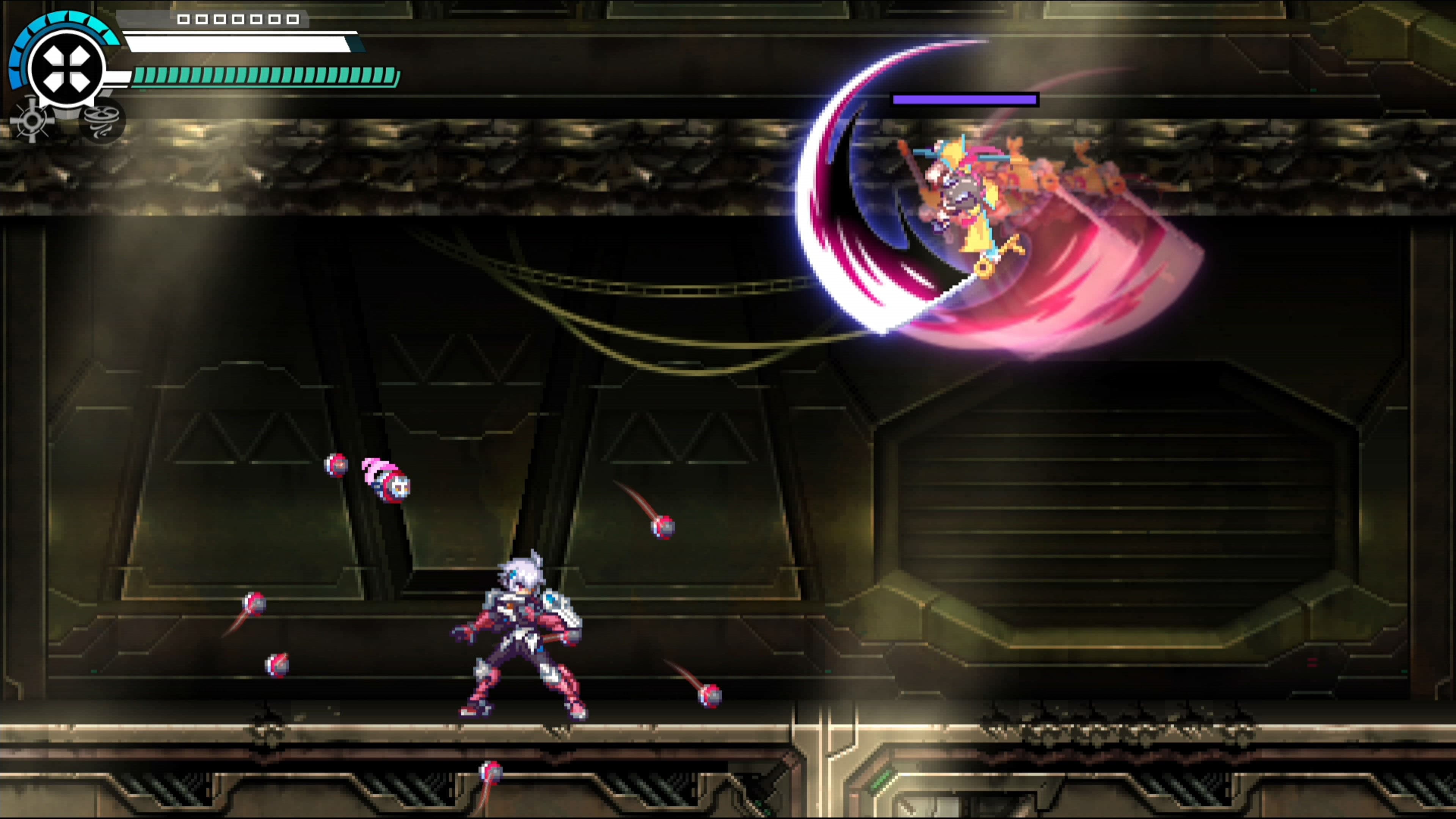 Special DLC boss "Kirin" from "Azure Striker GUNVOLT 3": скриншот 3