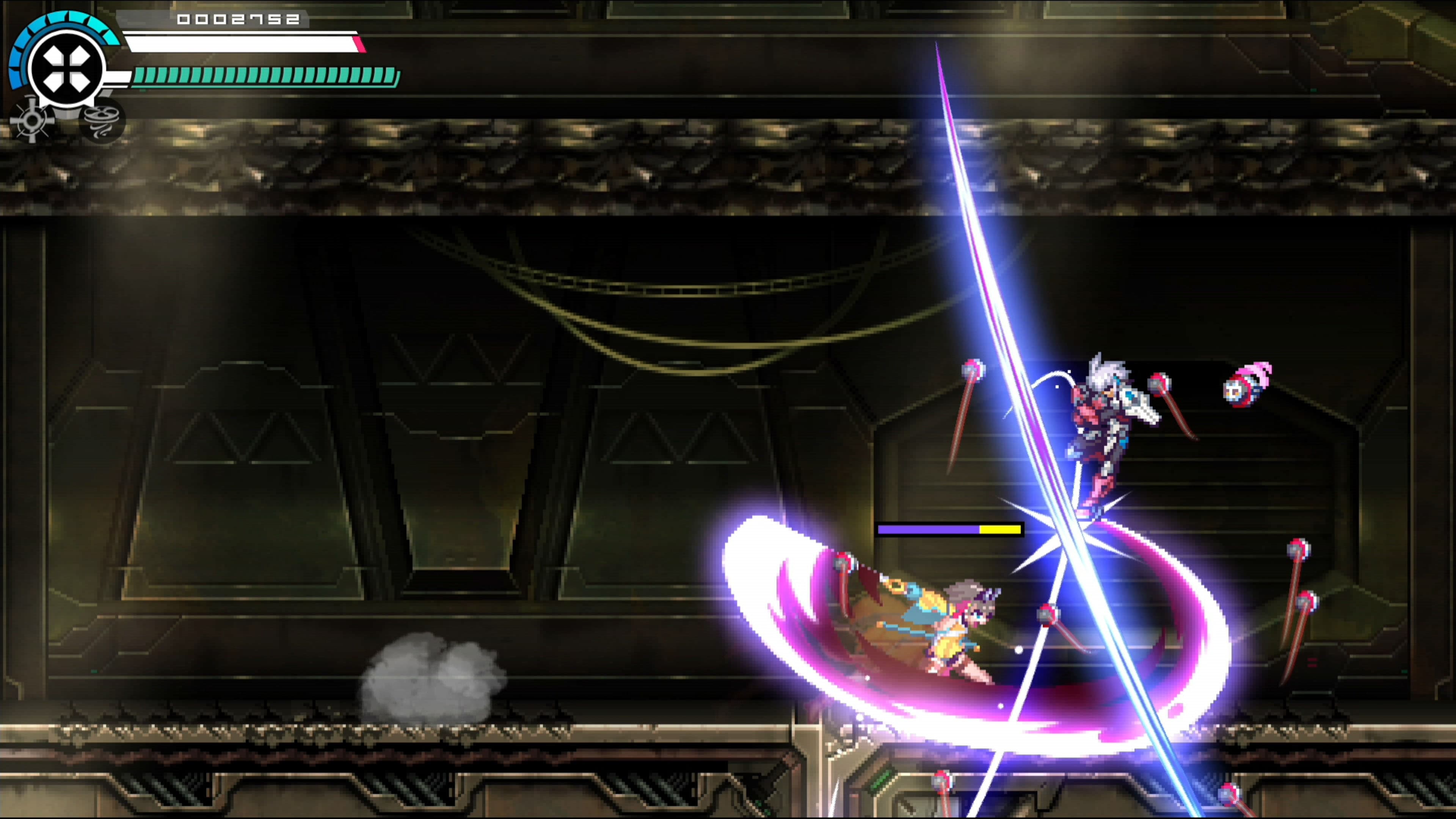 Special DLC boss "Kirin" from "Azure Striker GUNVOLT 3": скриншот 1