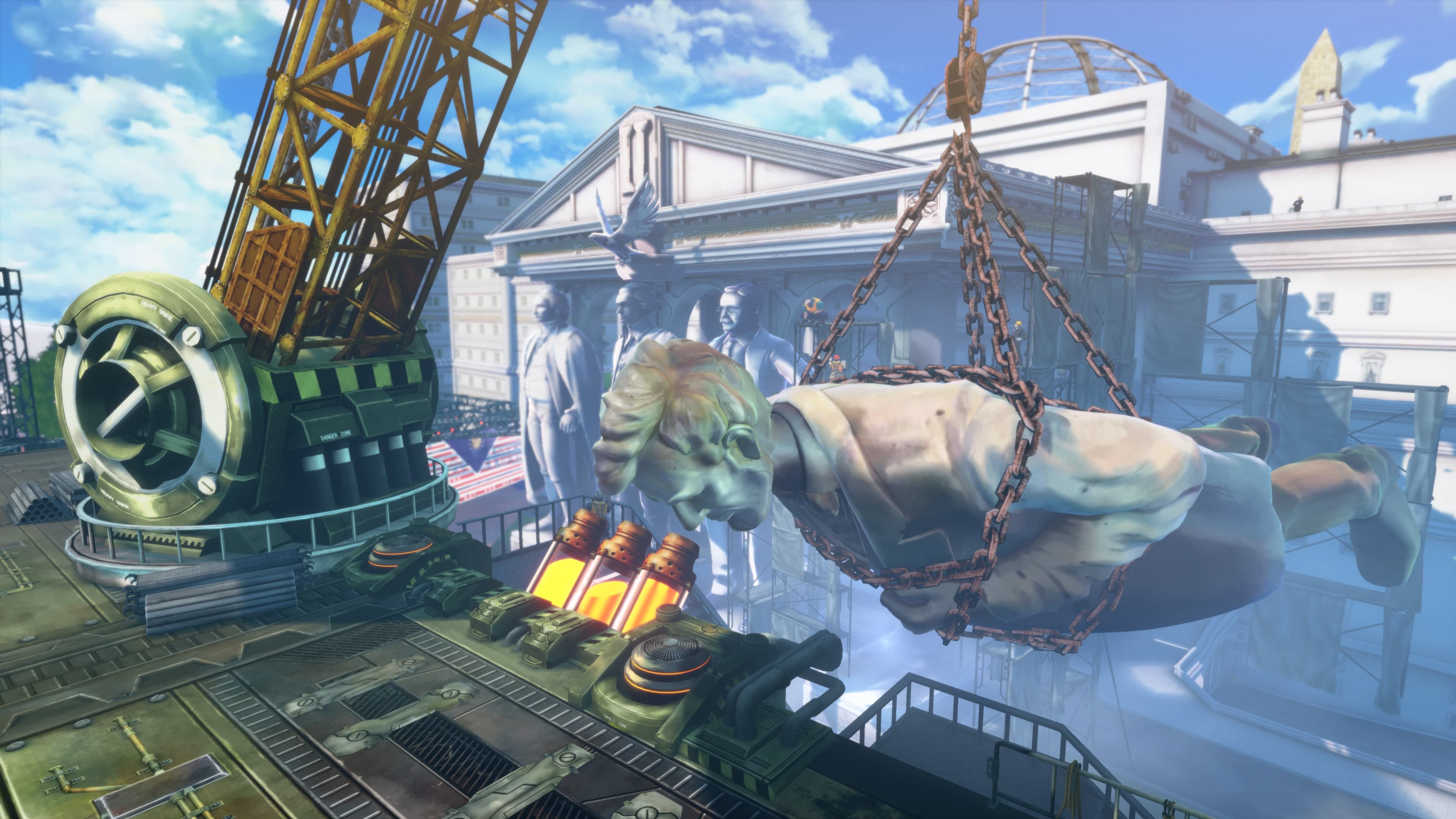 GGST Additional Battle Stage "White House Reborn": скриншот 3