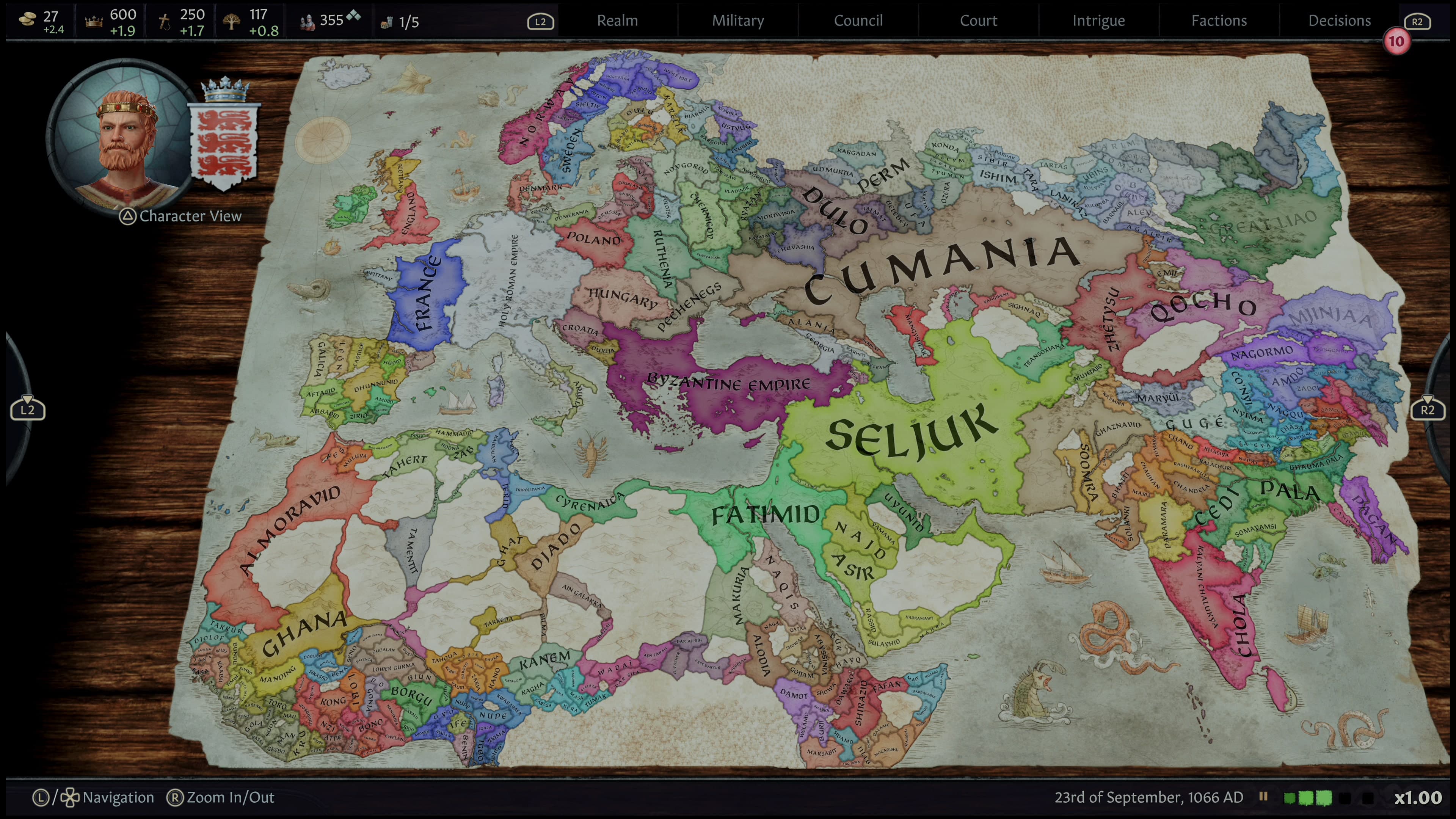 Crusader Kings III: Royal Edition: скриншот 1