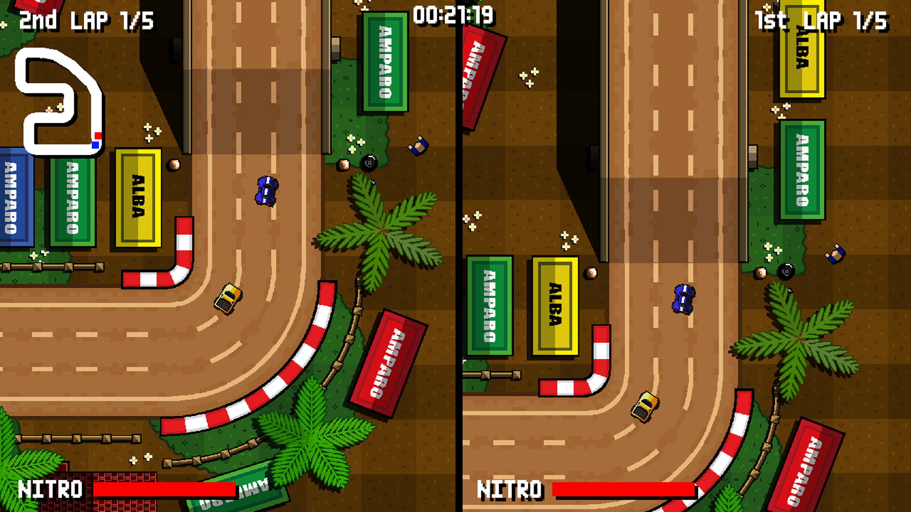 Micro Pico Racers: скриншот 2