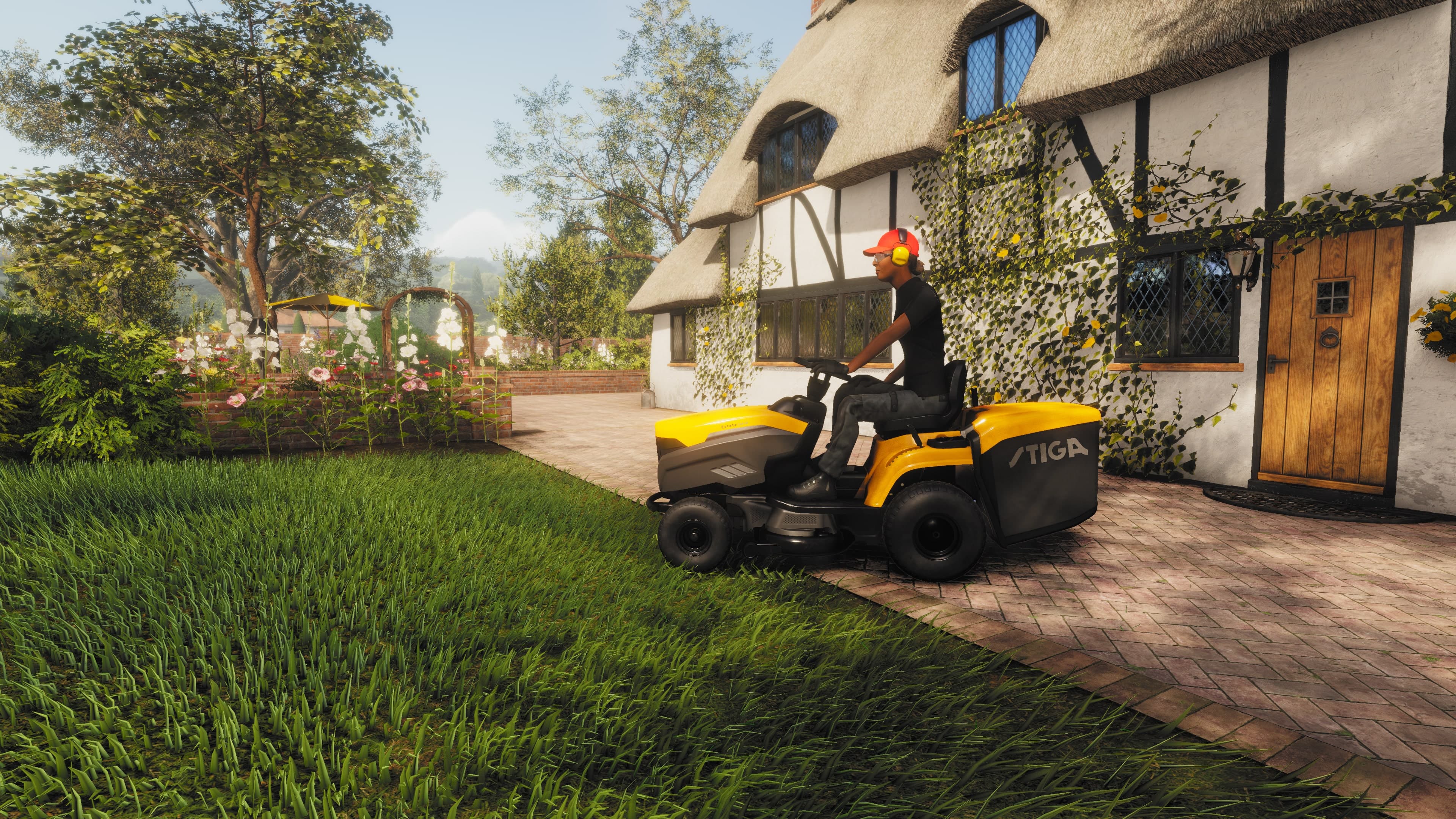 Lawn Mowing Simulator: скриншот 3