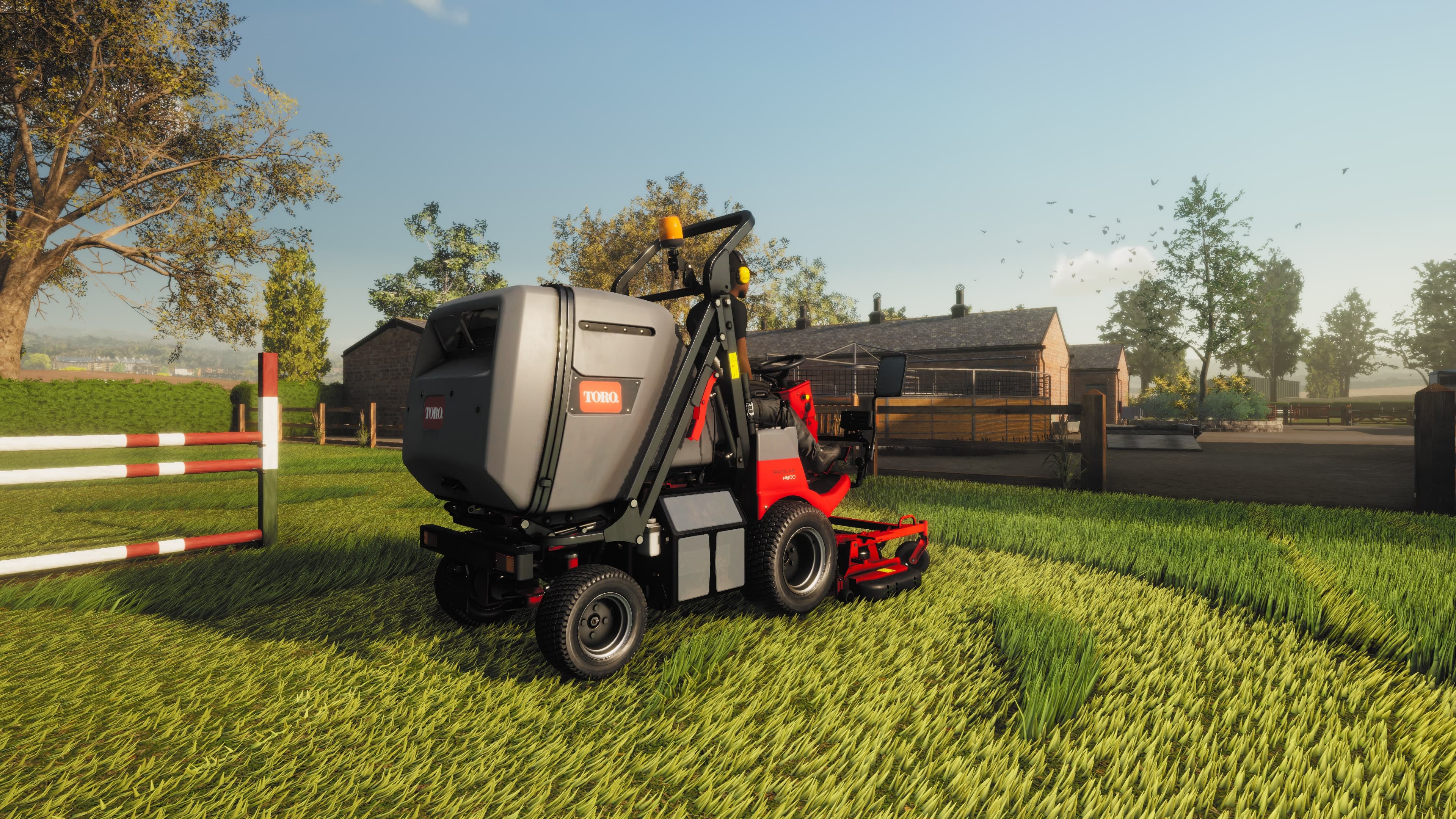 Lawn Mowing Simulator: скриншот 1