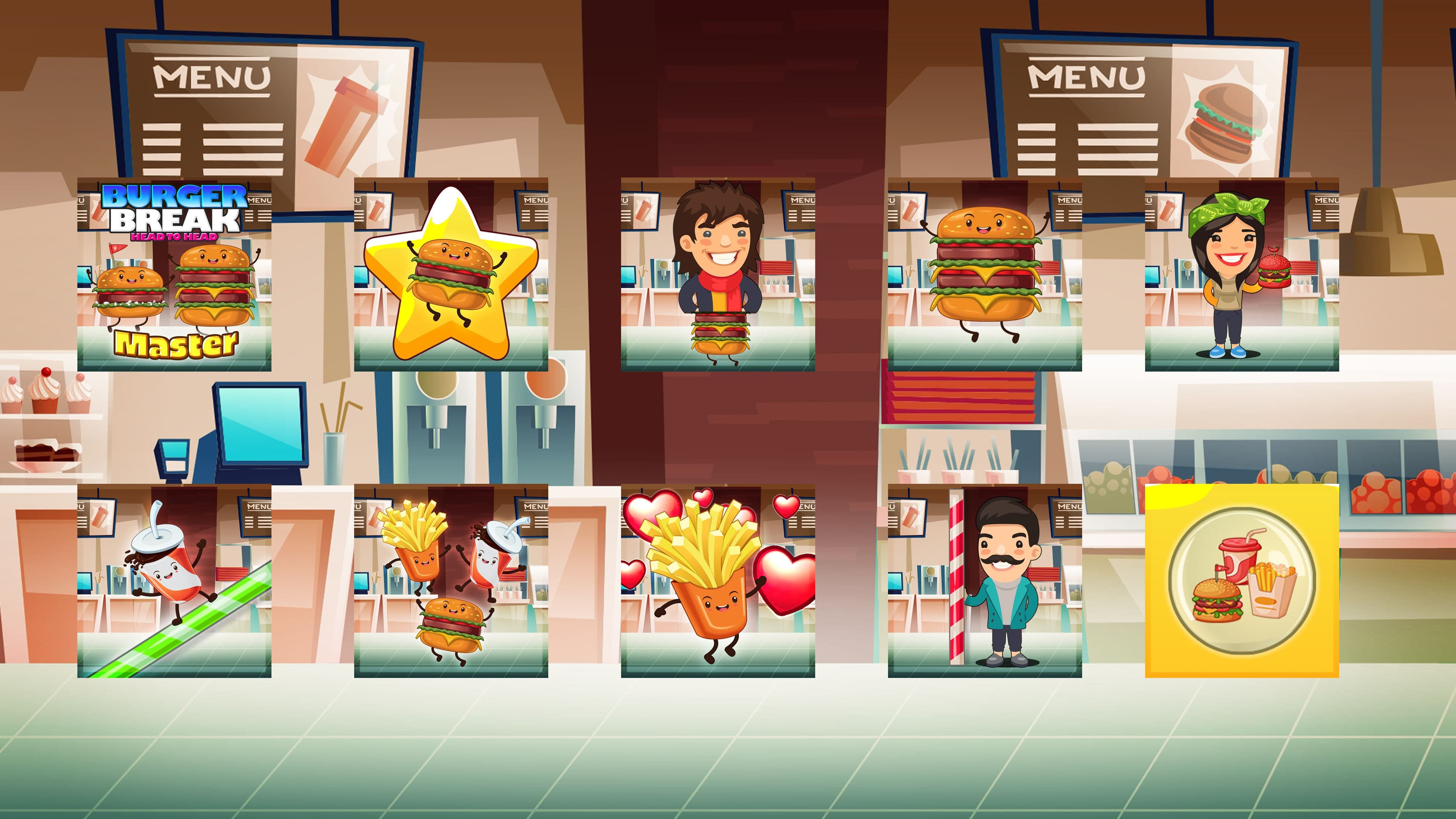 Burger Break Head to Head - Avatar Full Game Bundle: скриншот 2