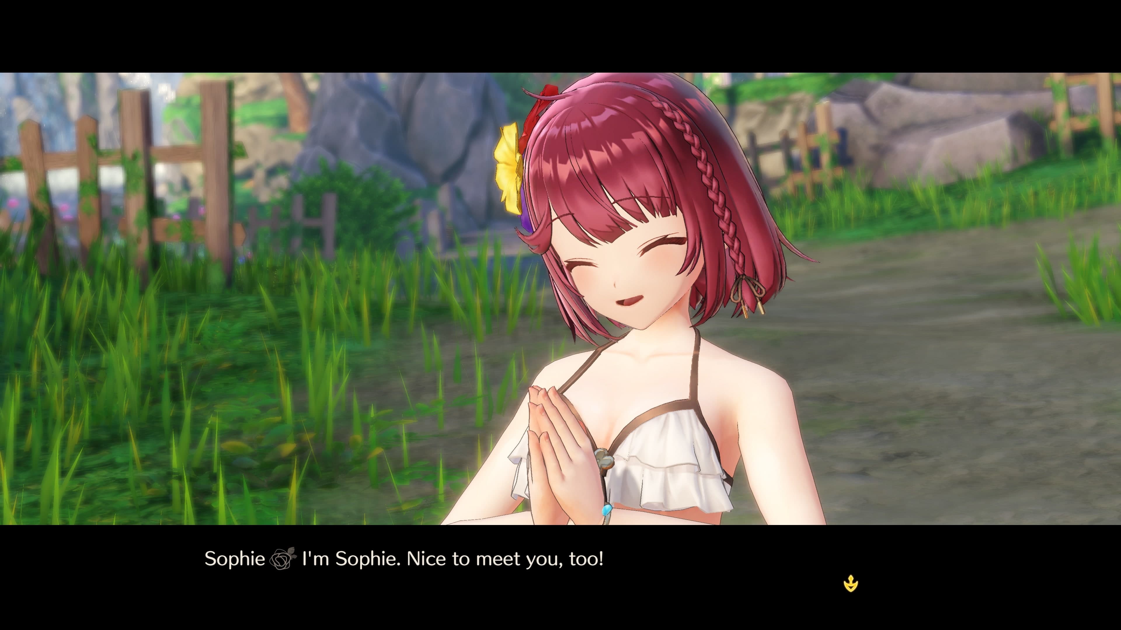 Atelier Sophie 2: Sophie's Swimsuit "White Canvas": скриншот 3