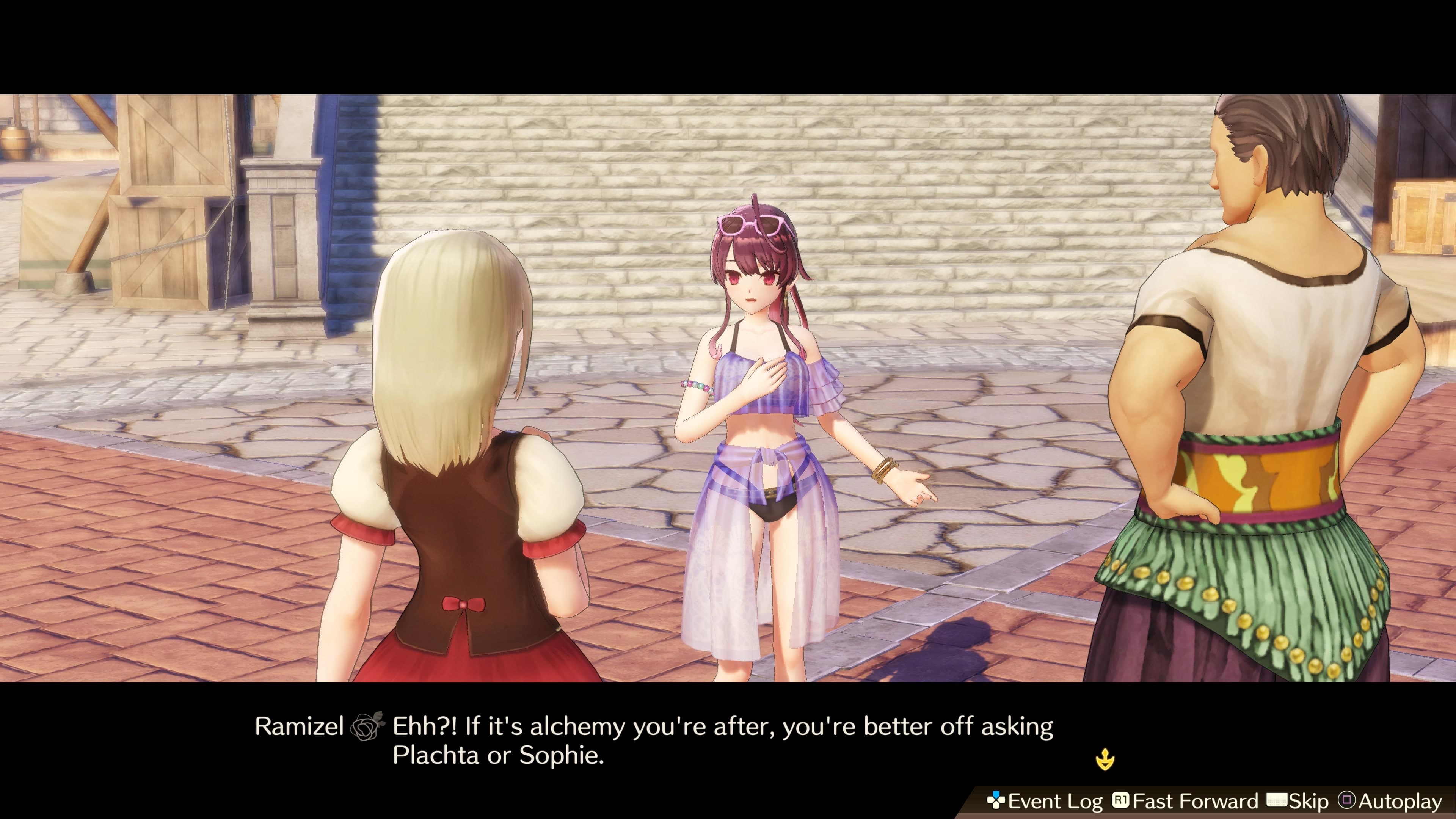 Atelier Sophie 2: Ramizel's Swimsuit "Agapanthus Romance": скриншот 1