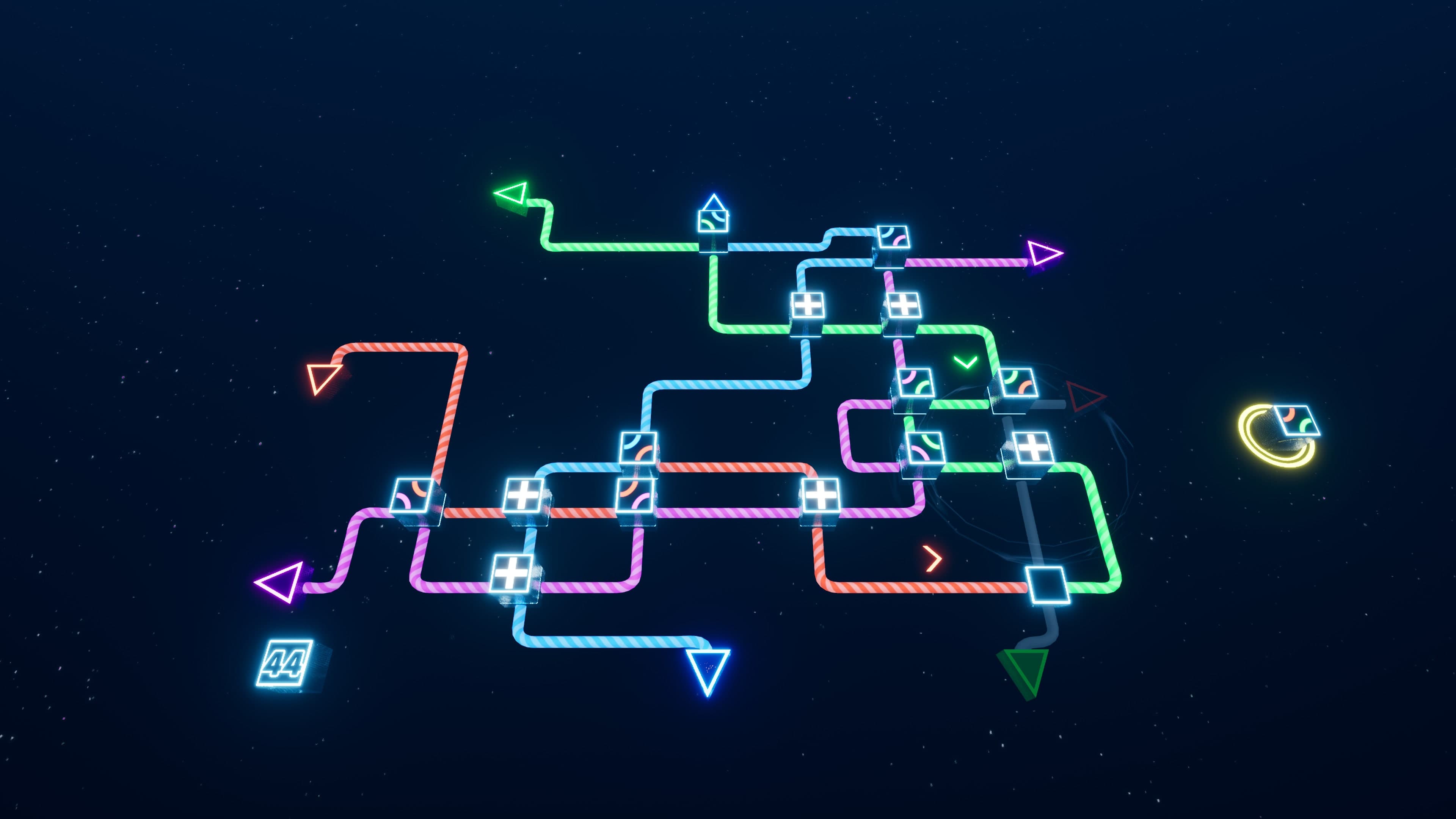Cubic Lines Light up all the triangles!