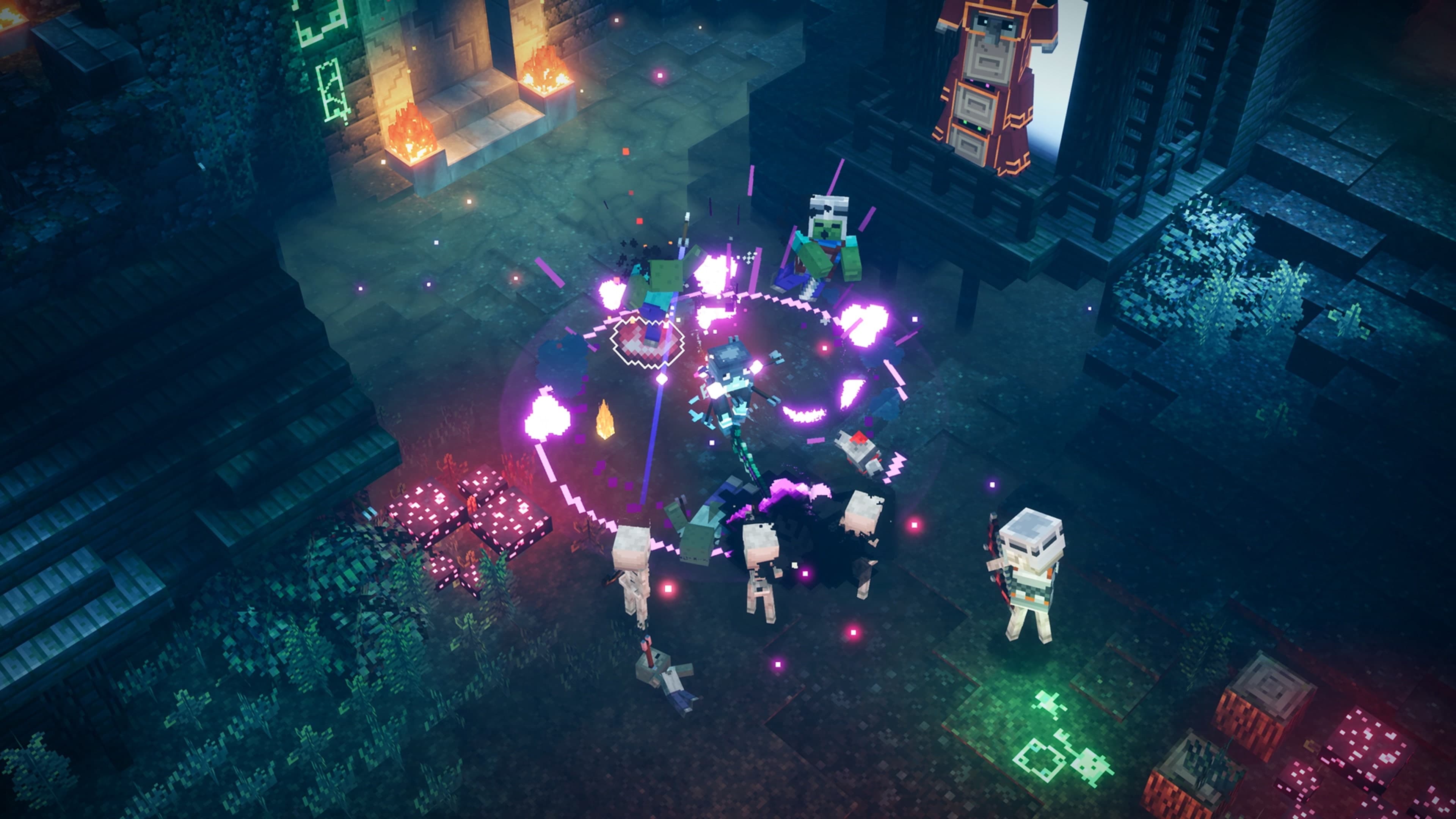 Minecraft Dungeons: Luminous Night Adventure Pass: скриншот 3