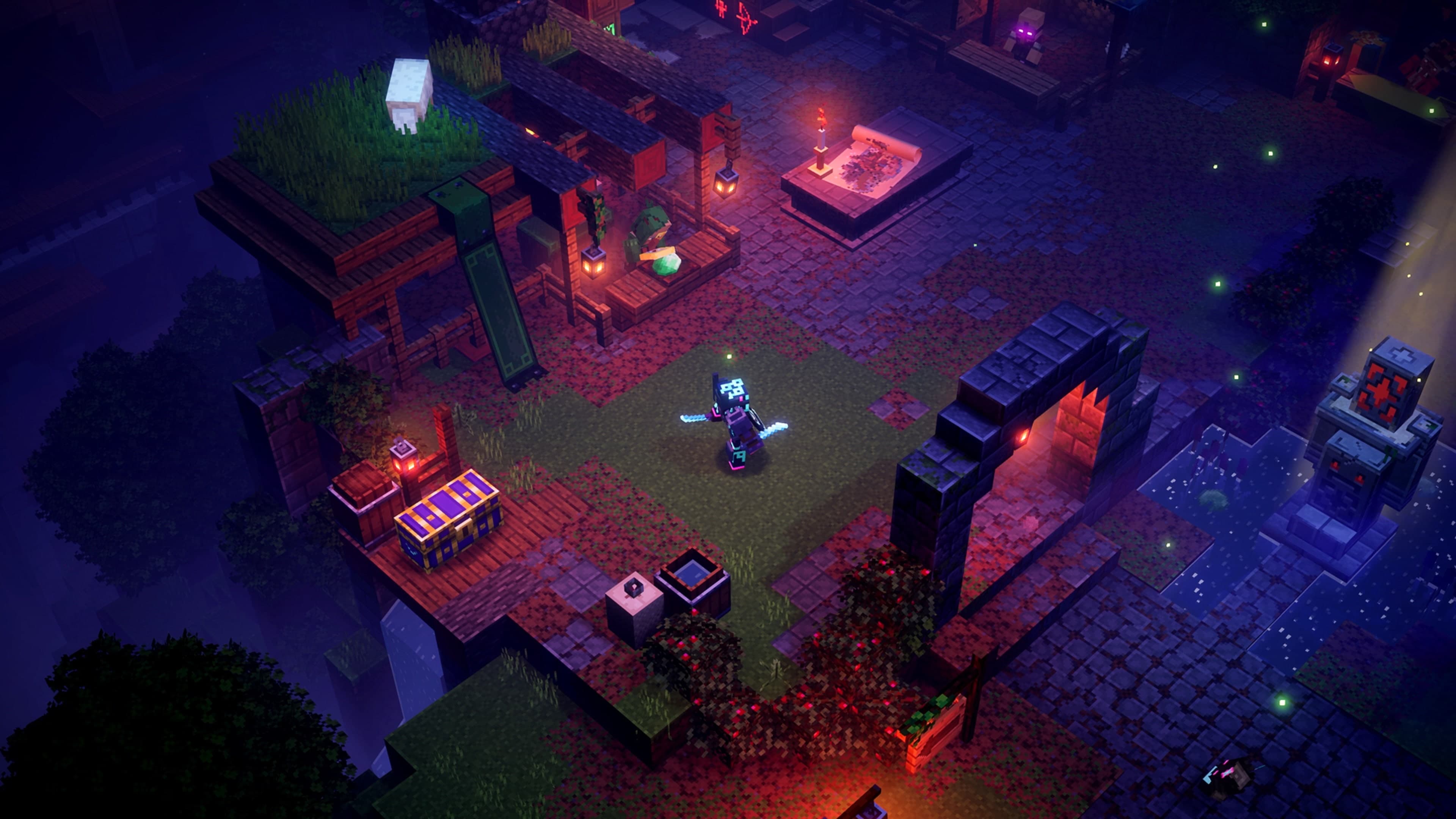 Minecraft Dungeons: Luminous Night Adventure Pass: скриншот 2