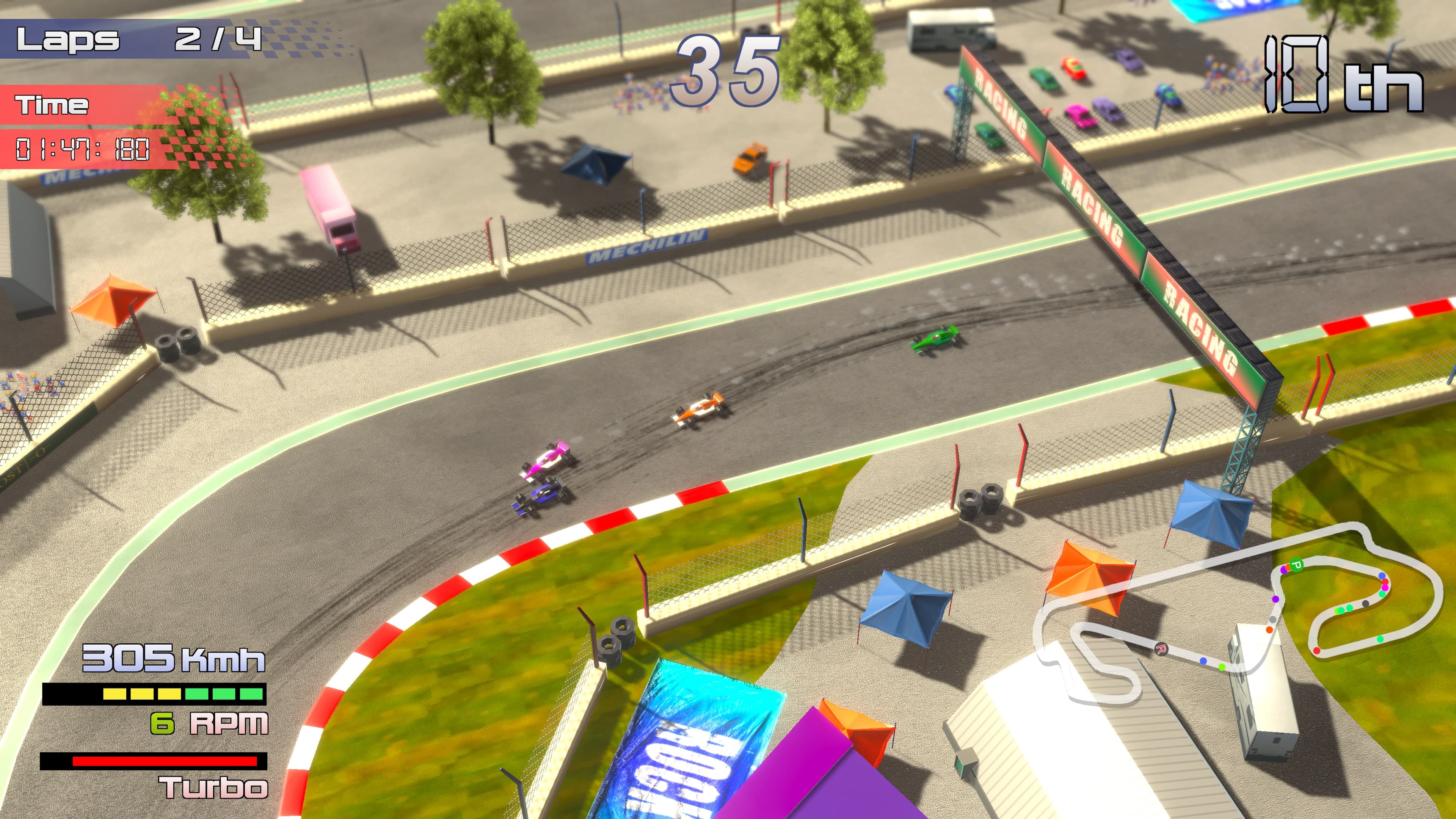 Grand Prix Rock 'N Racing: скриншот 4