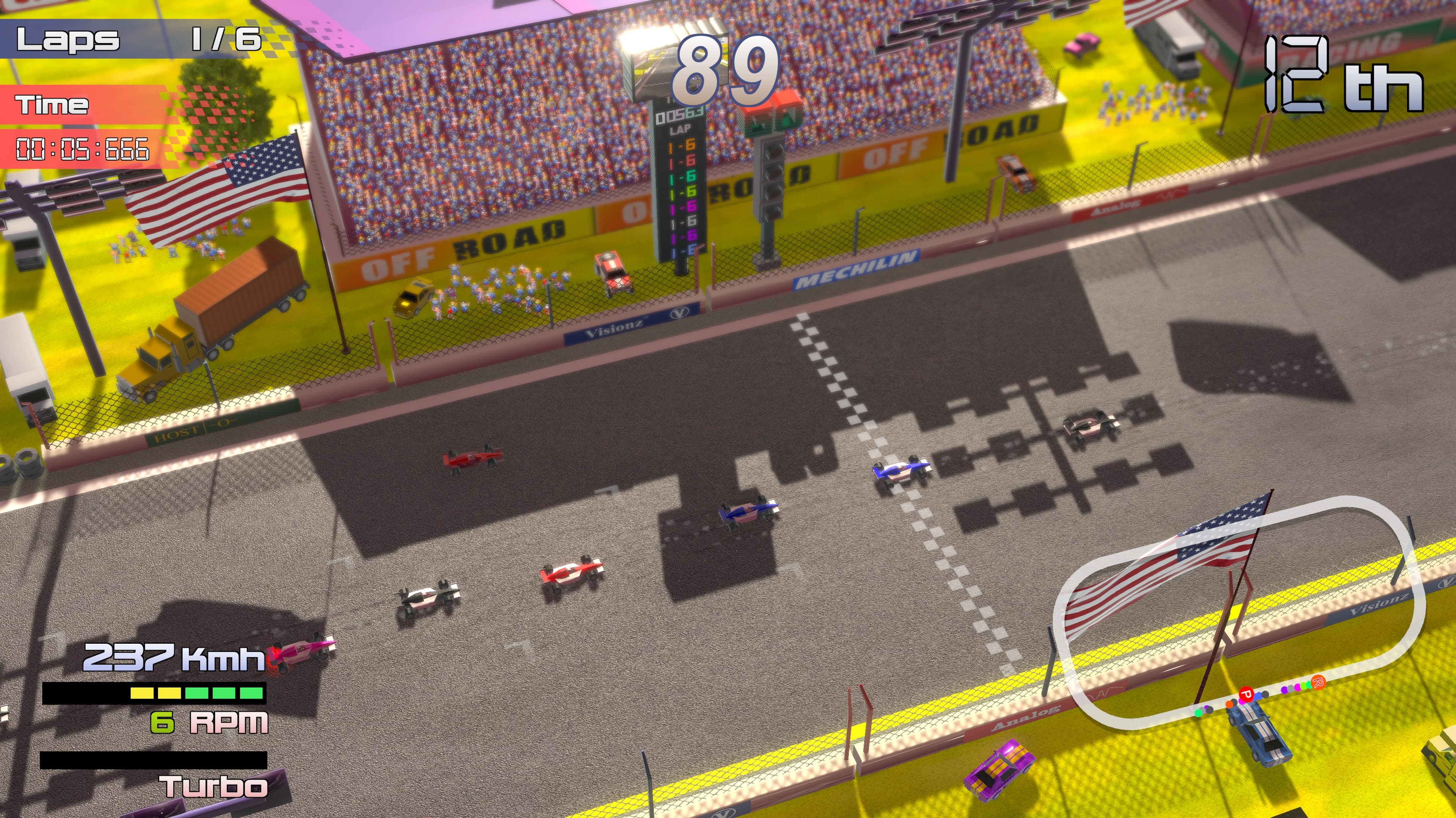 Grand Prix Rock 'N Racing: скриншот 8