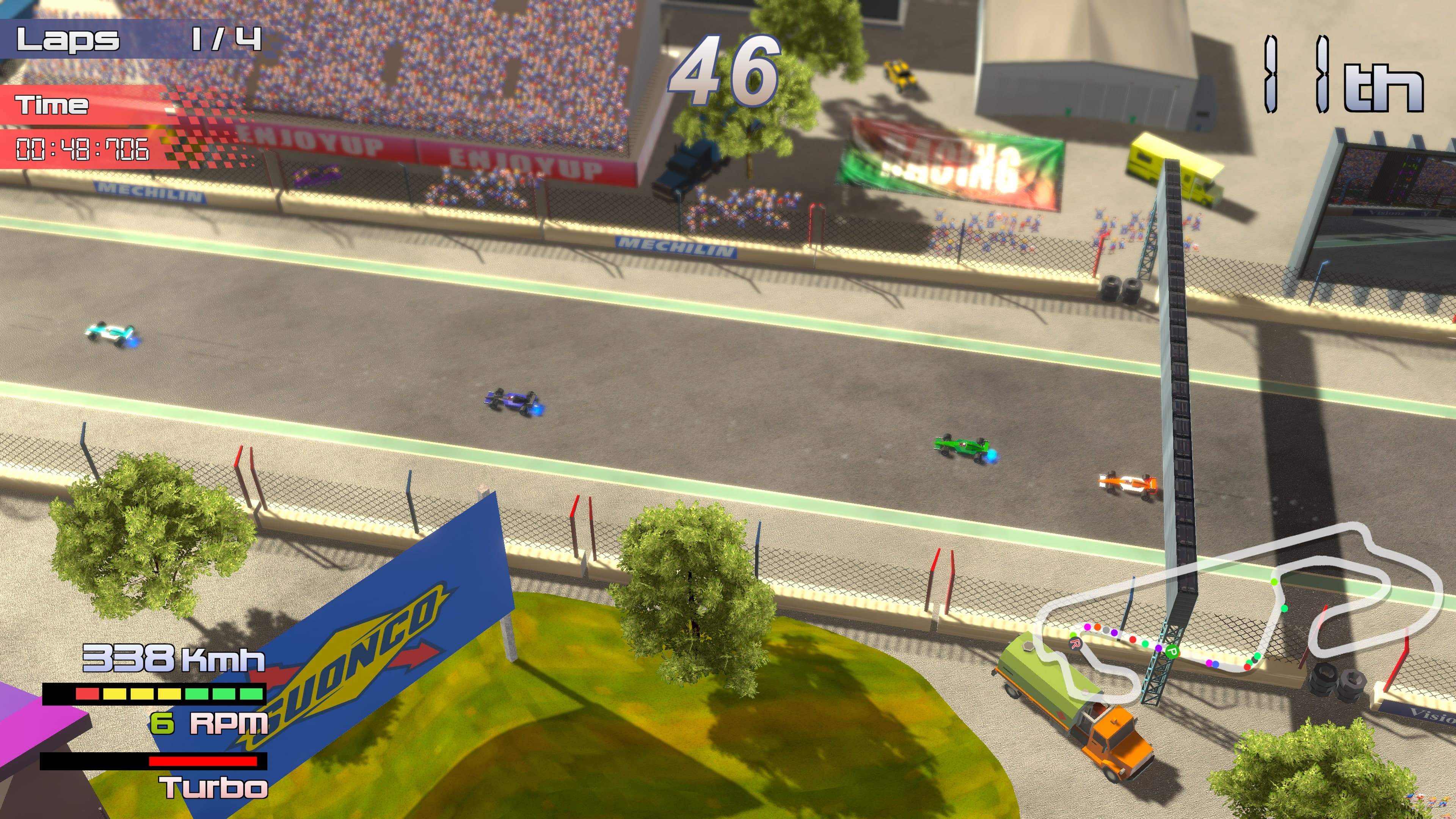 Grand Prix Rock 'N Racing: скриншот 2