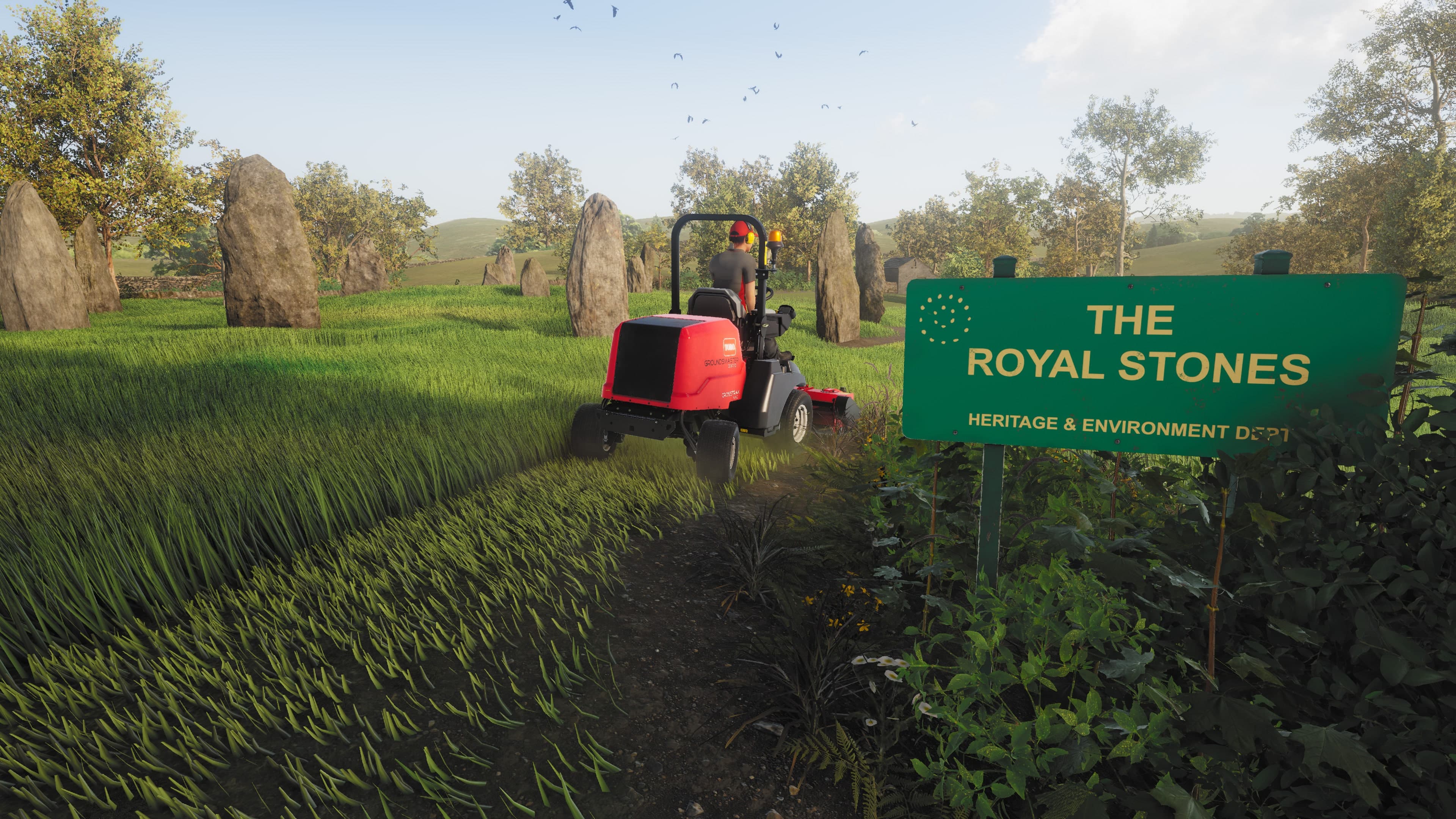 Lawn Mowing Simulator - Ancient Britain PS4 & PS5: скриншот 4
