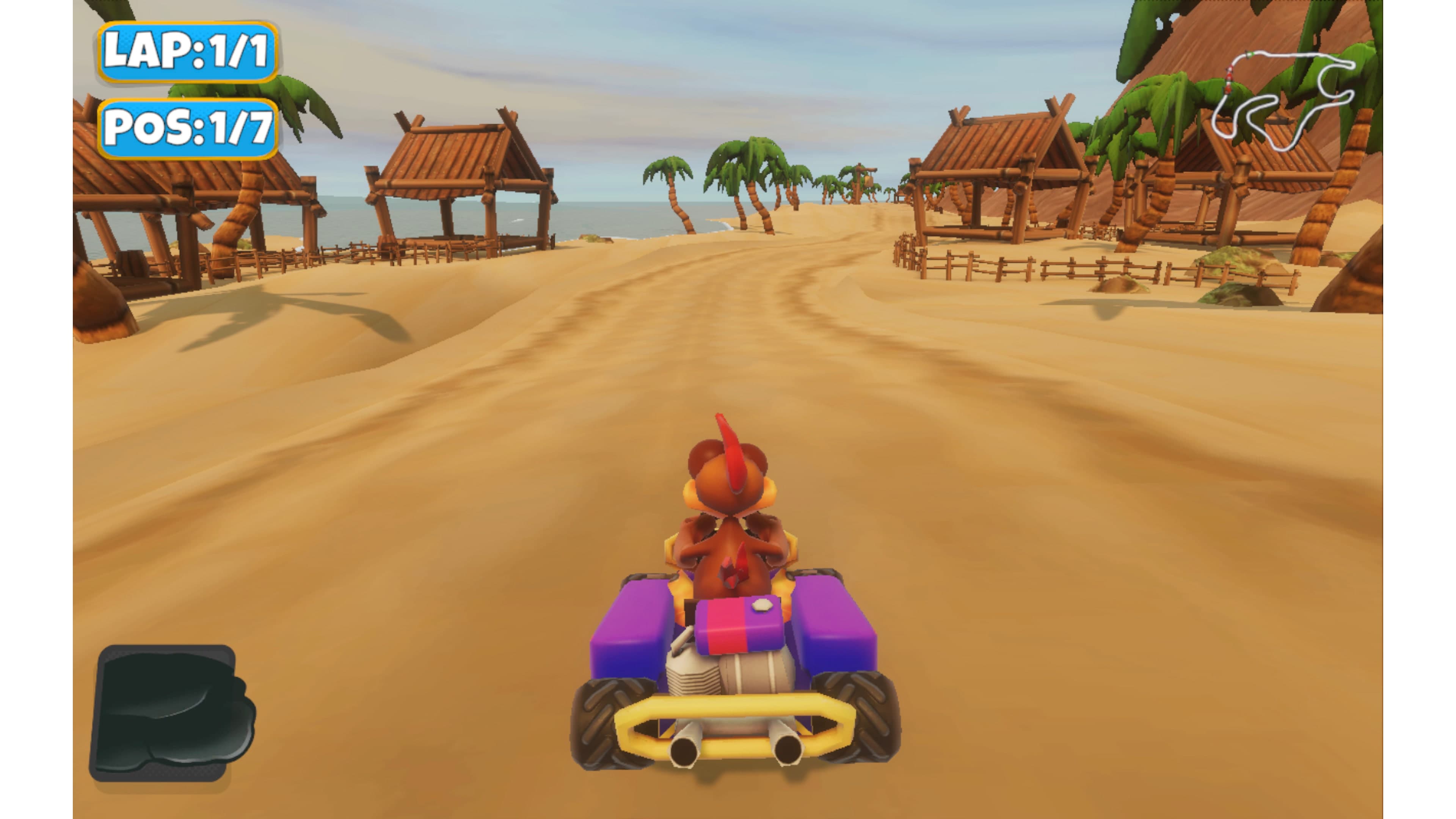 Crazy Chicken Kart 2: скриншот 8