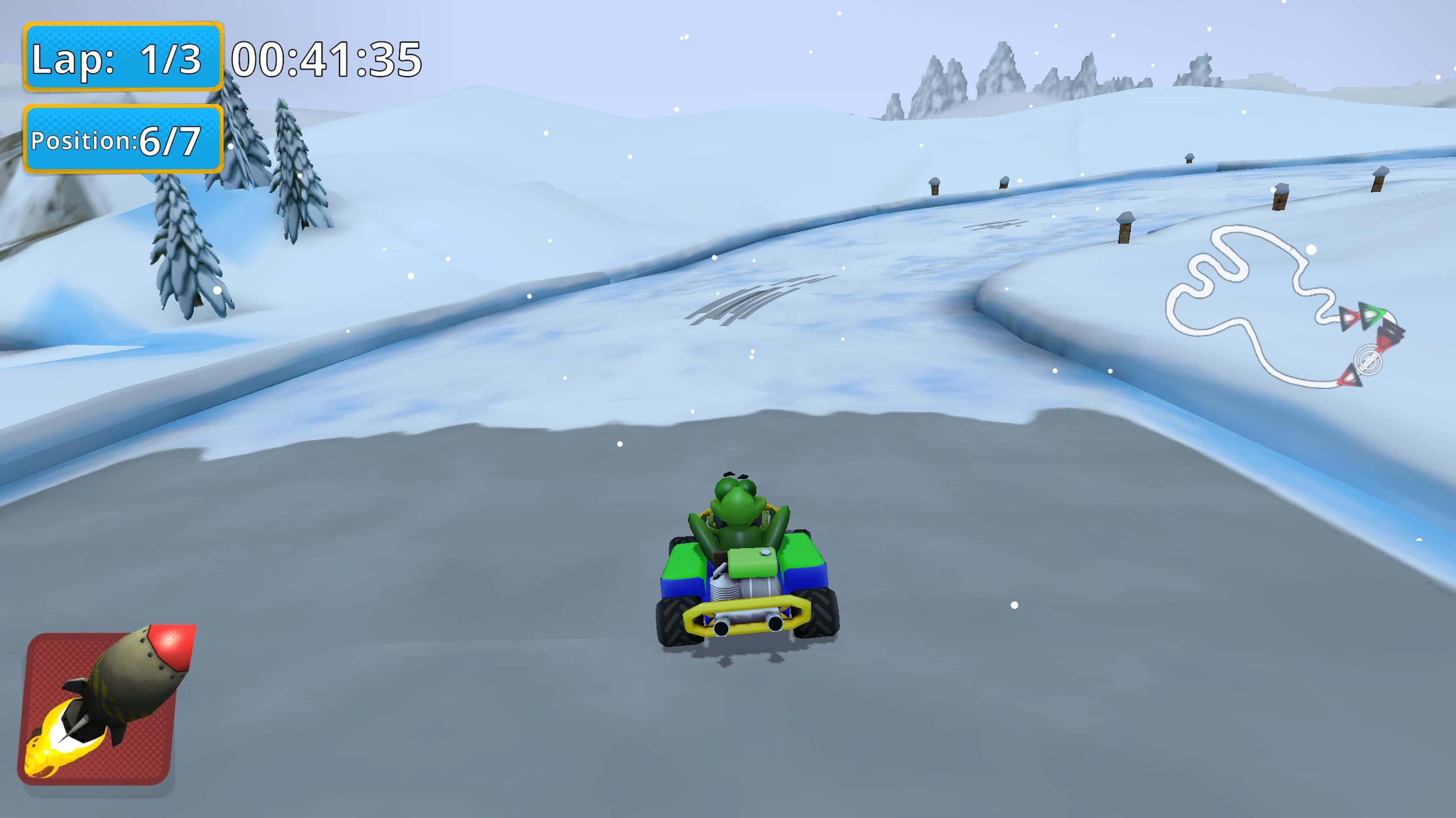 Crazy Chicken Kart 2: скриншот 3