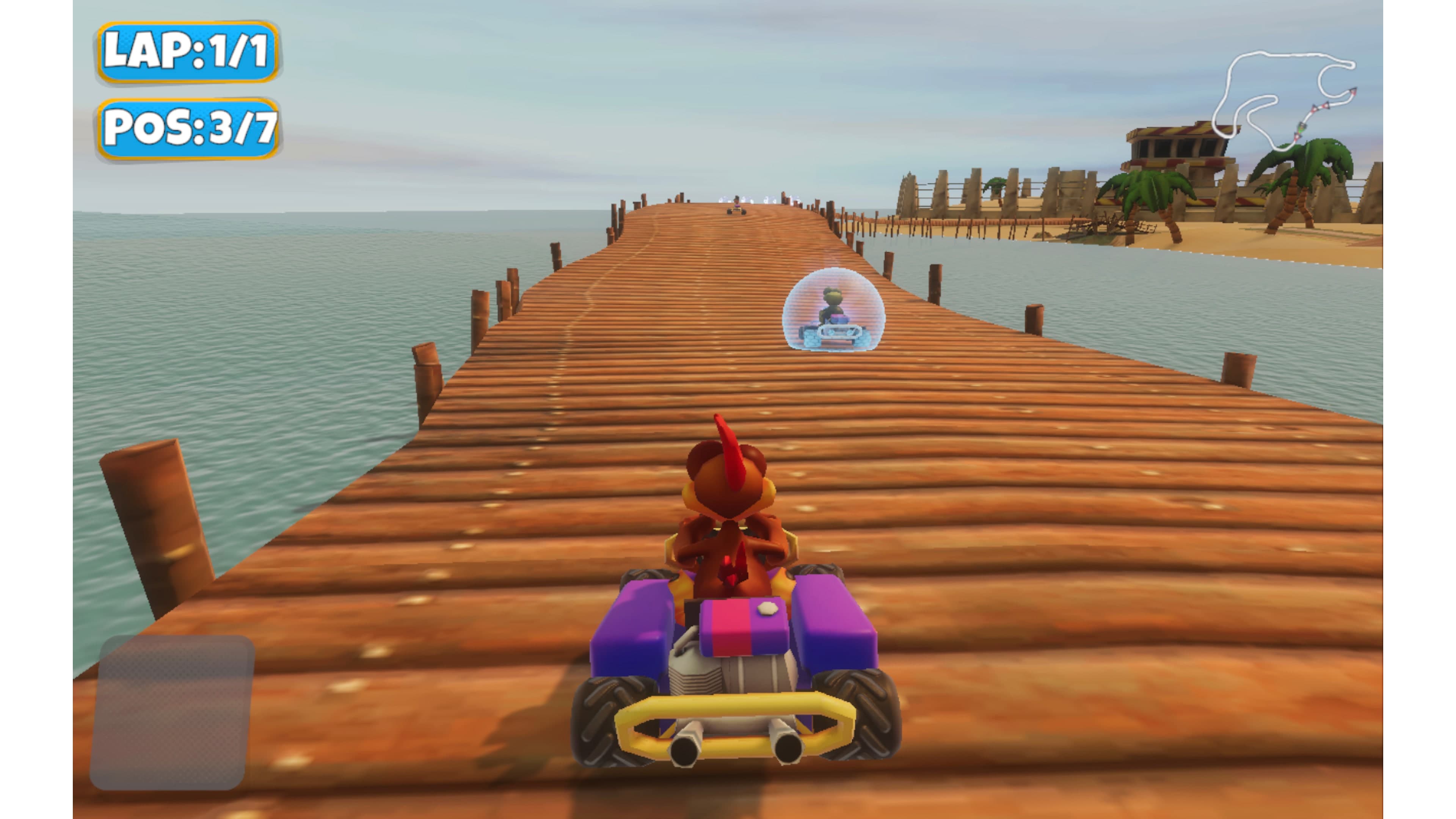 Crazy Chicken Kart 2: скриншот 9