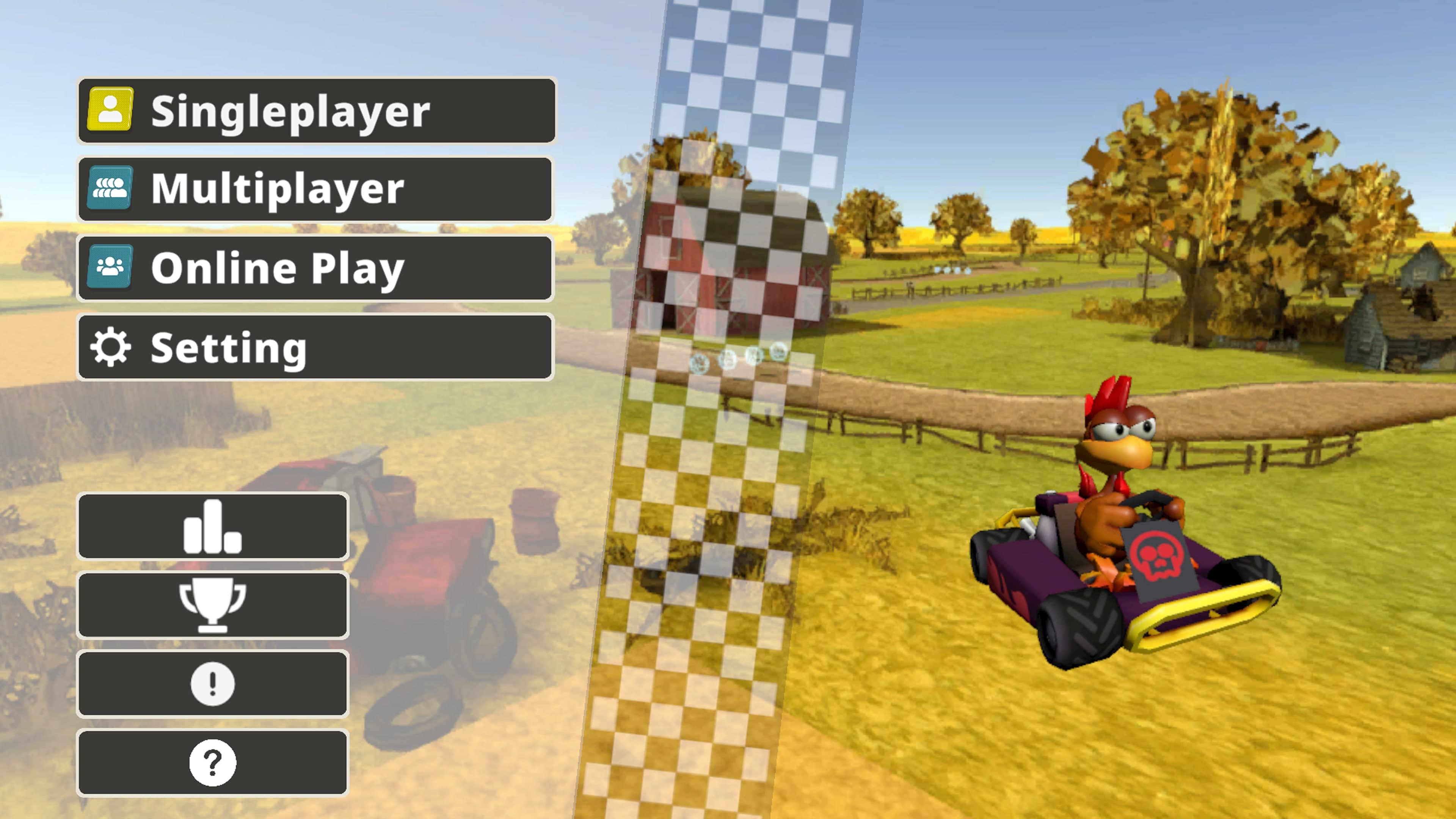 Crazy Chicken Kart 2: скриншот 6