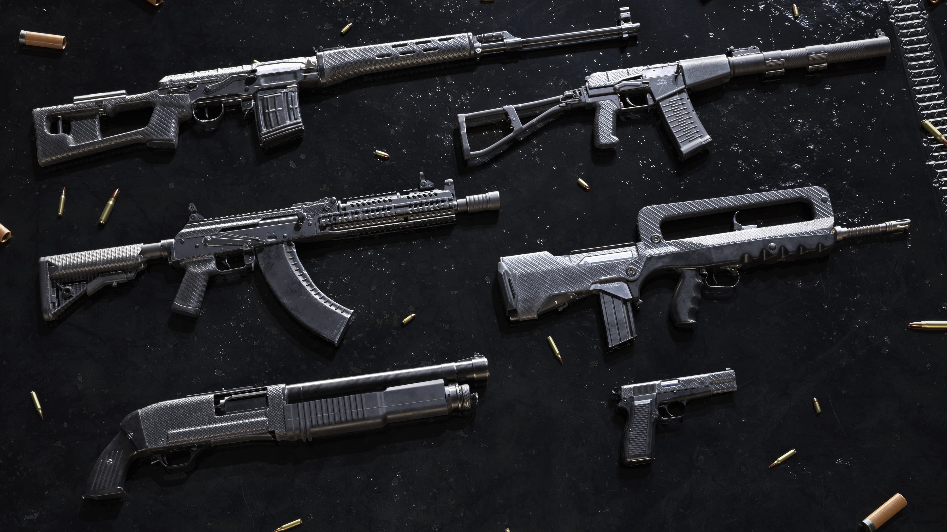 Insurgency: Sandstorm - Carbon Fiber Weapon Skin Set: скриншот 2