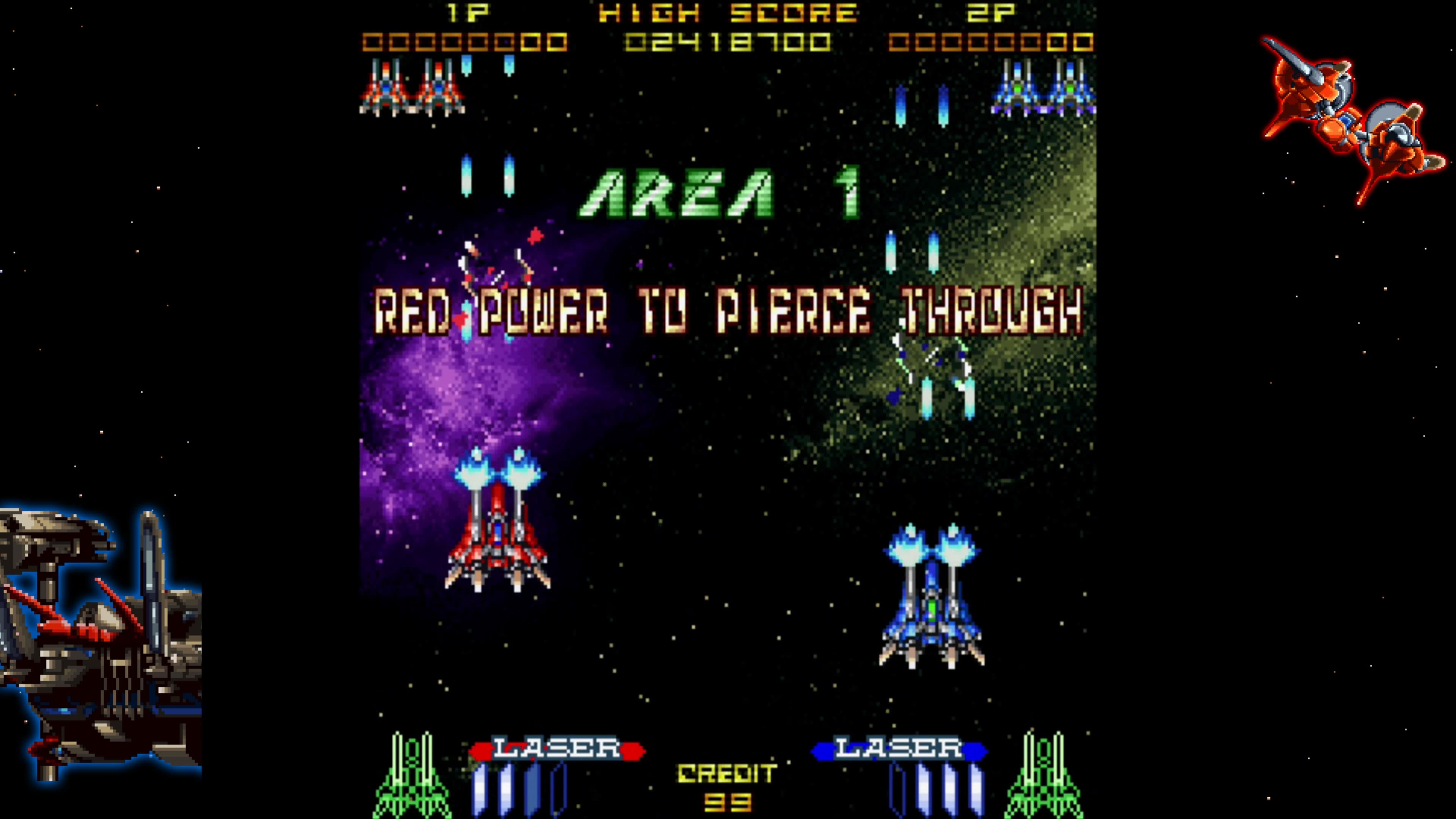 Layer Section Galactic Attack S - Tribute: скриншот 1