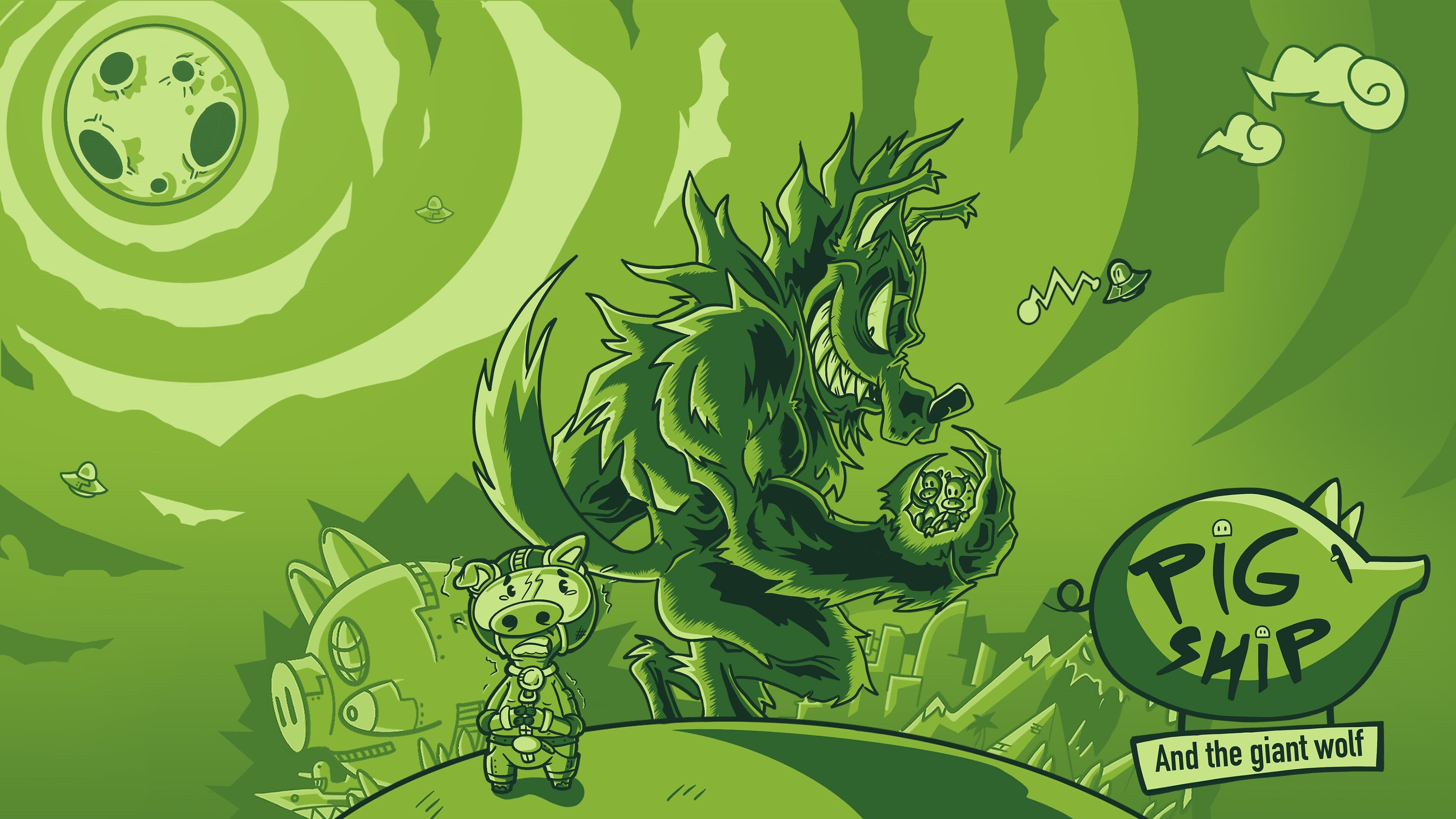 PigShip and the Giant Wolf Standard