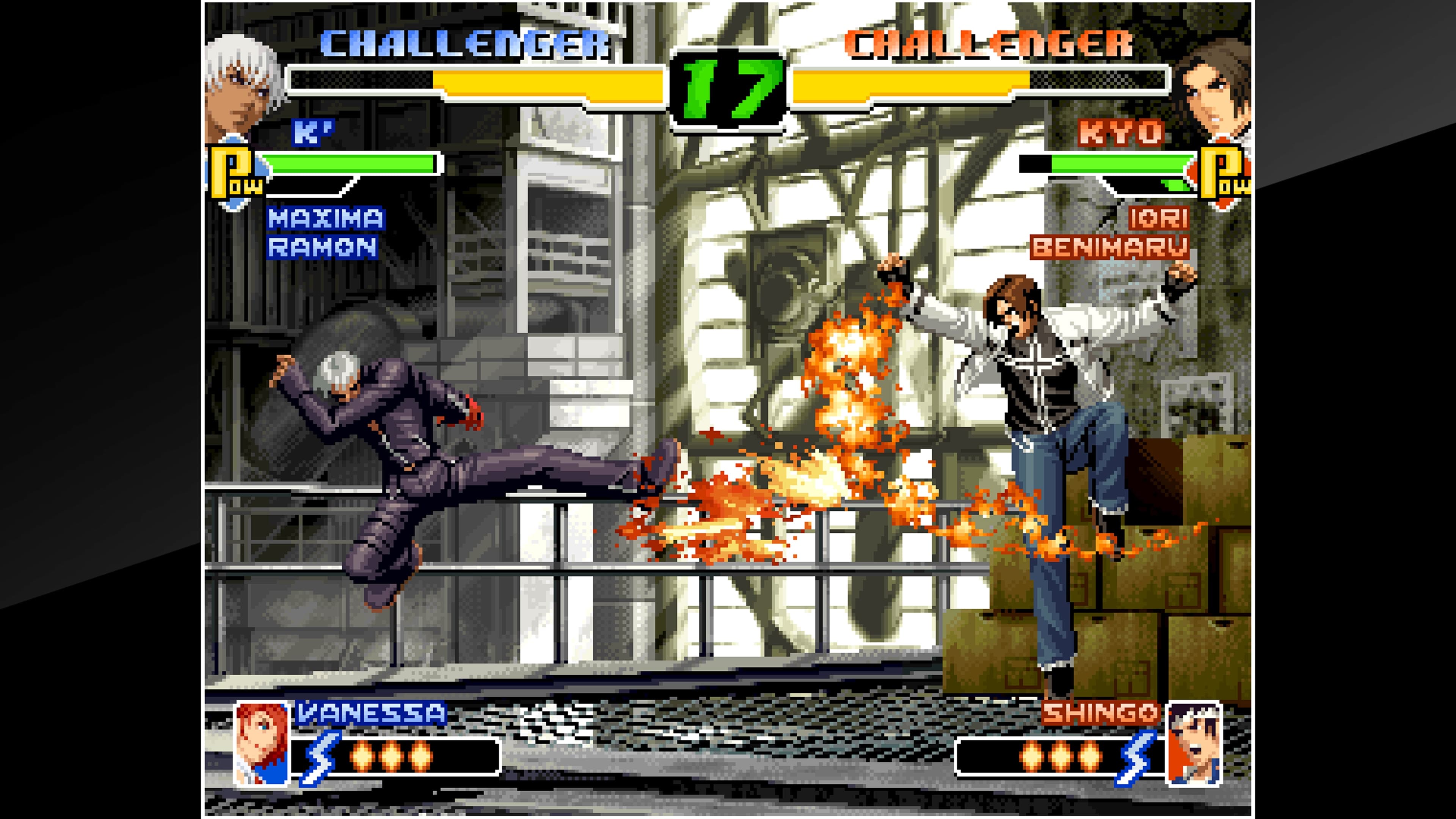 ACA NEOGEO THE KING OF FIGHTERS 2000: скриншот 2