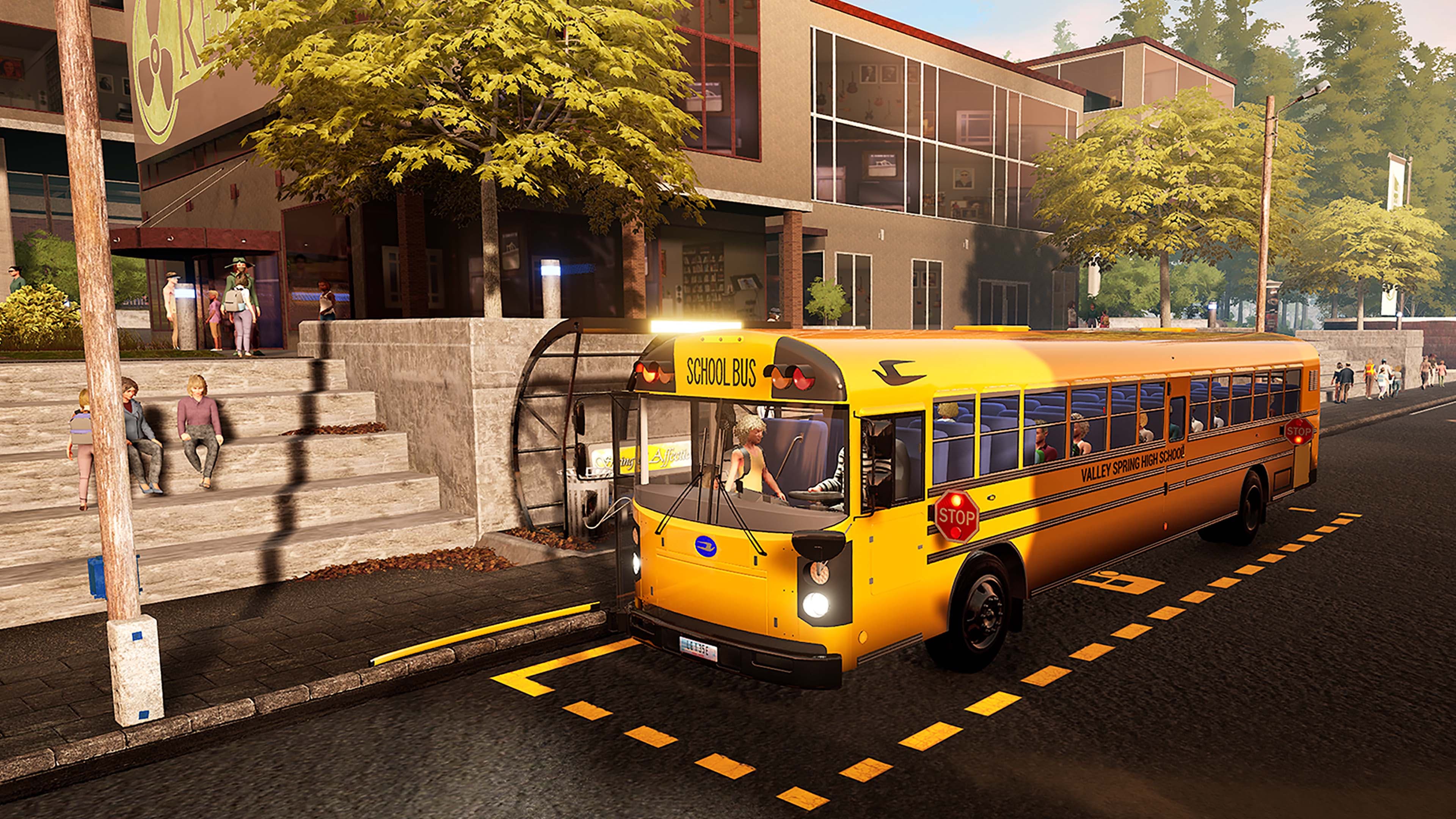 Bus Simulator 21 Next Stop - Official School Bus Extension: скриншот 7