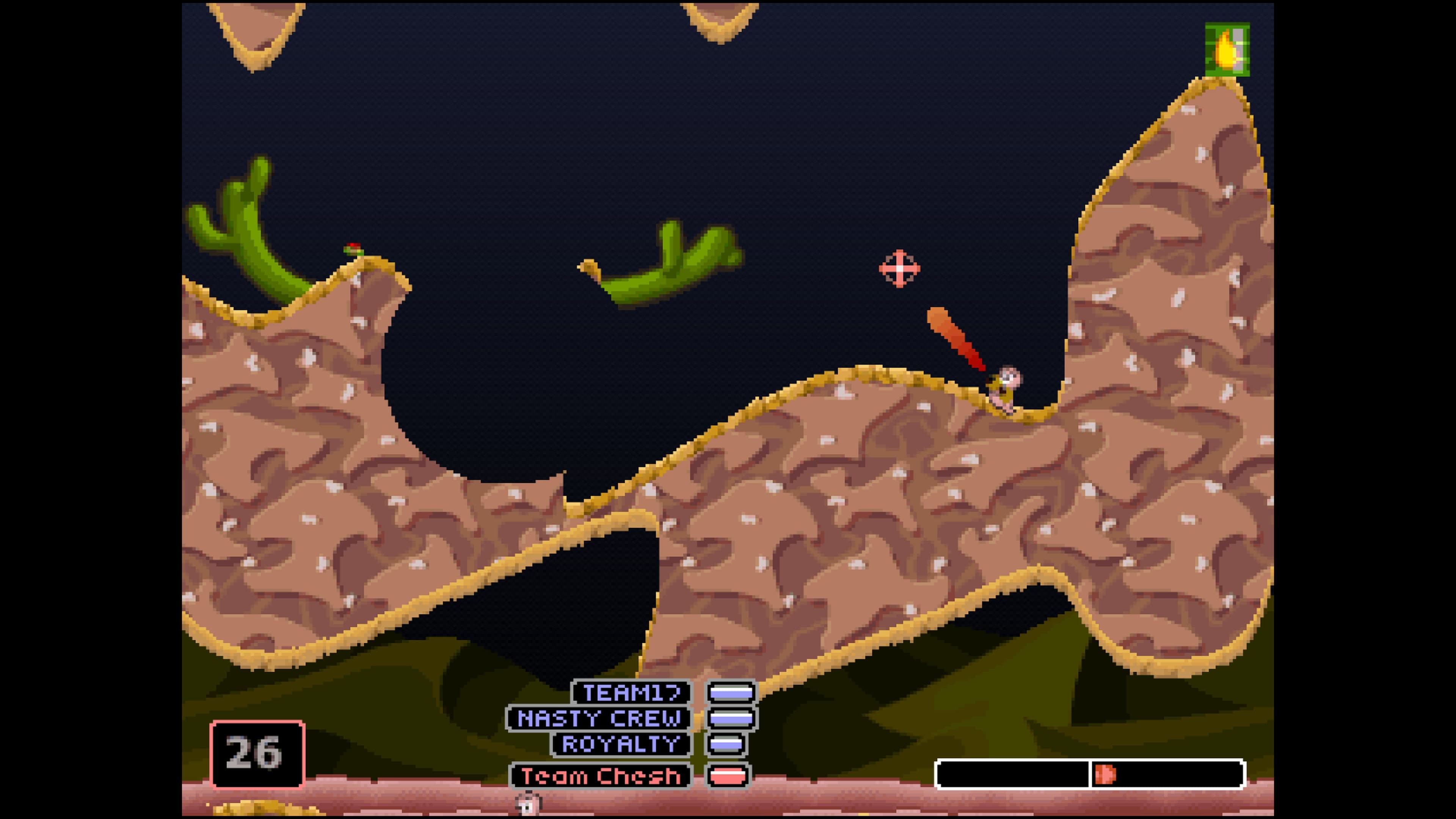 Worms World Party [PS1 Emulation]: скриншот 4