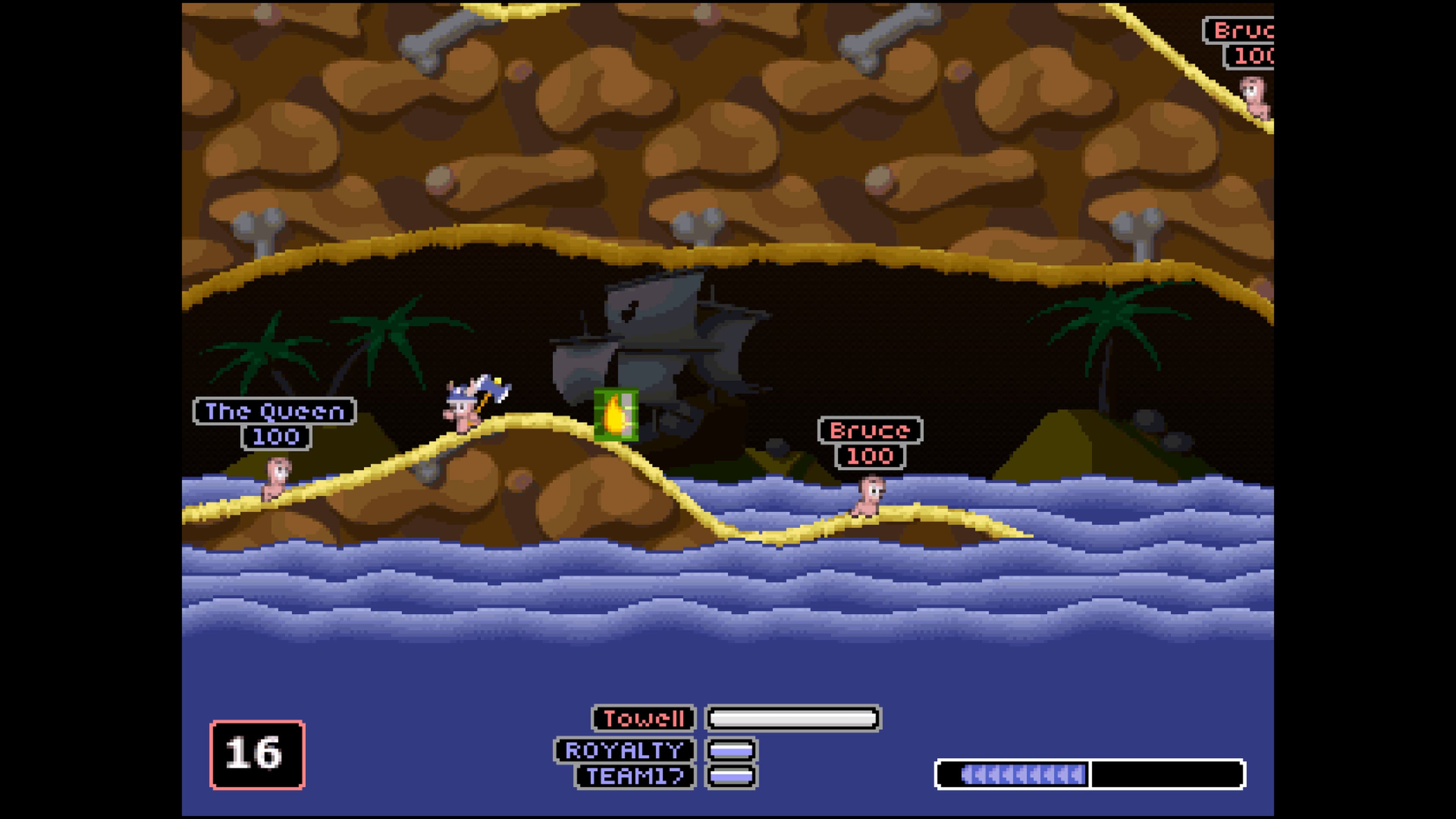 Worms Armageddon [PS1 Emulation]: скриншот 3