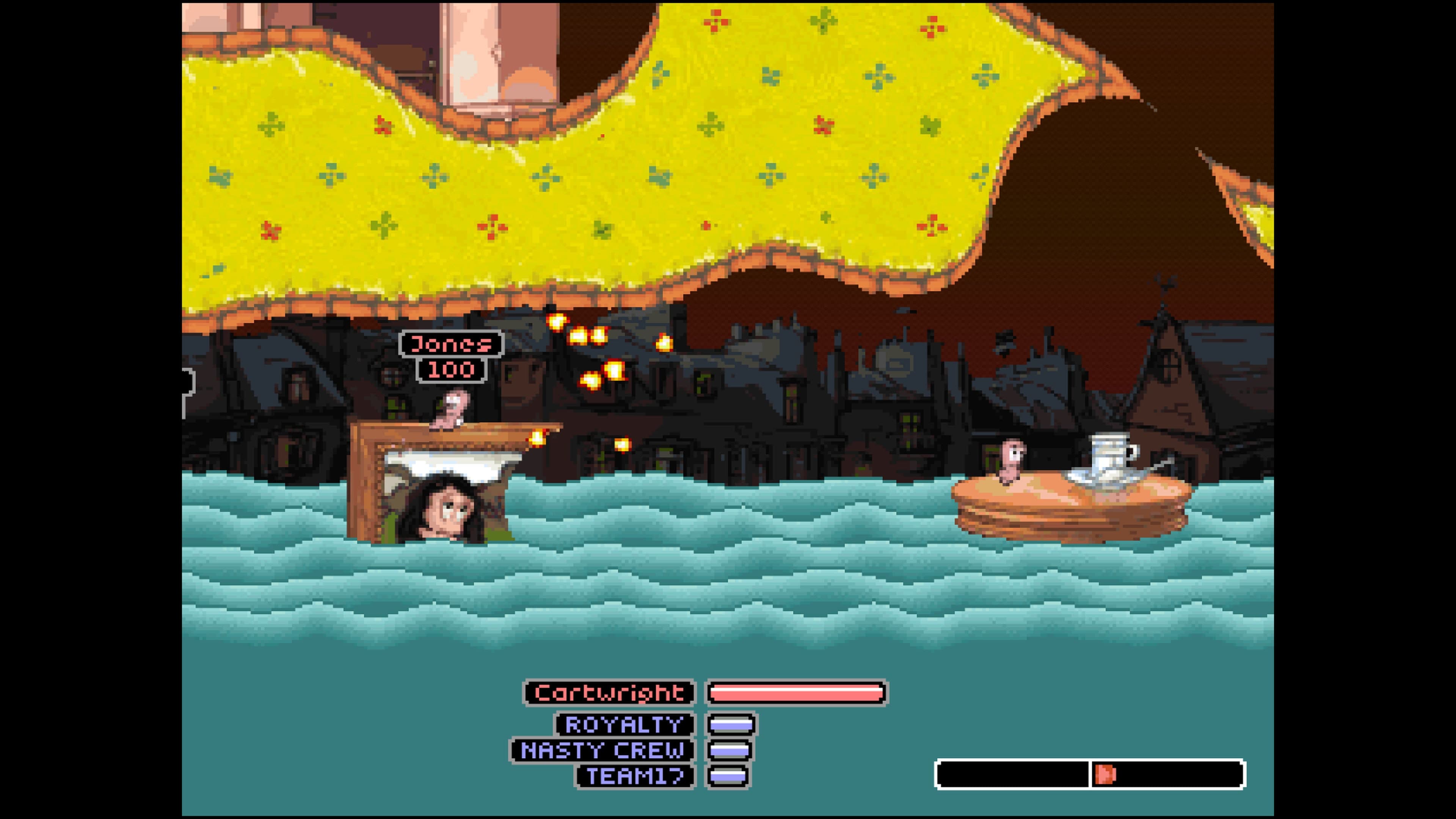 Worms Armageddon [PS1 Emulation]: скриншот 8