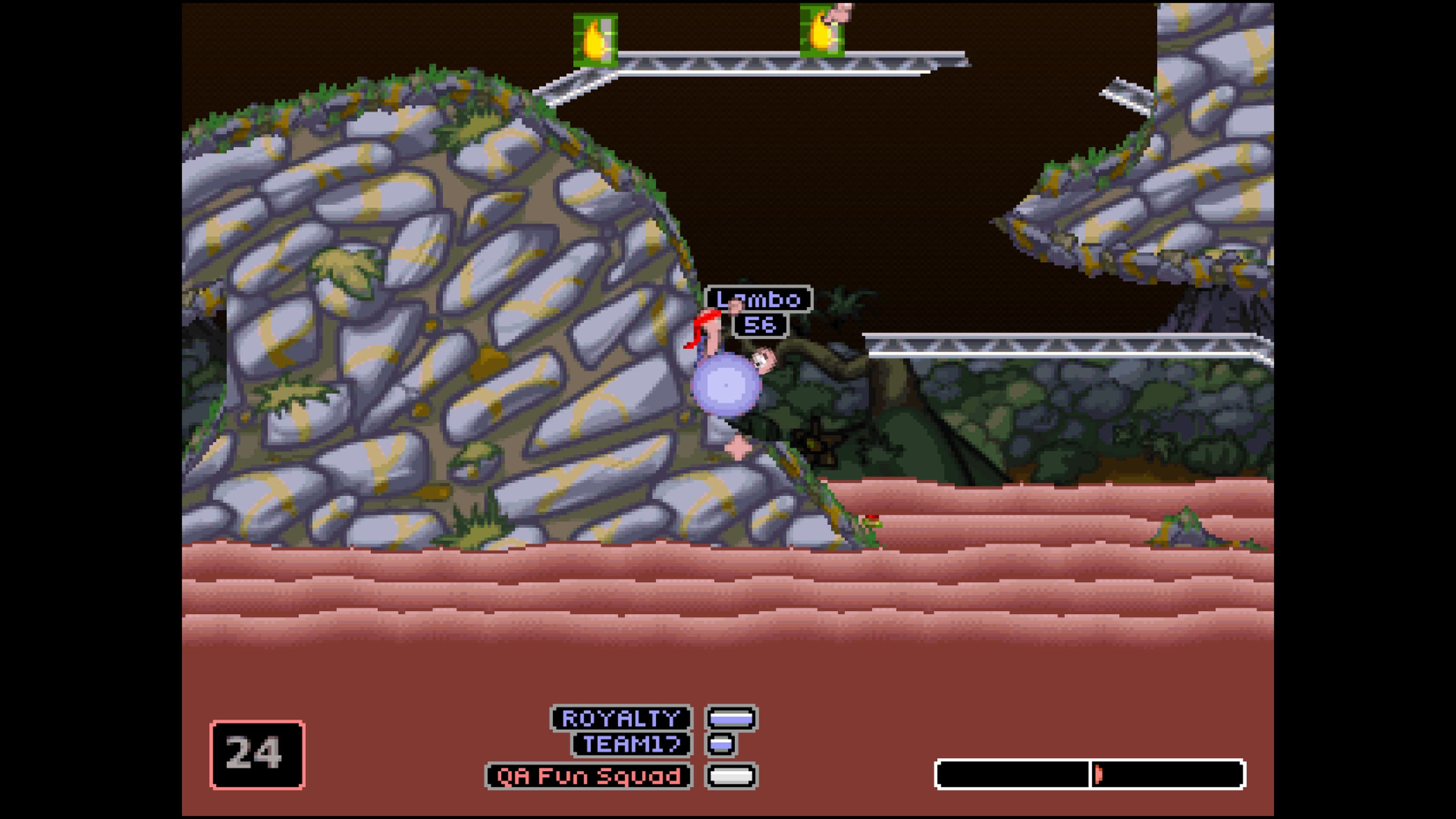 Worms World Party [PS1 Emulation]: скриншот 5