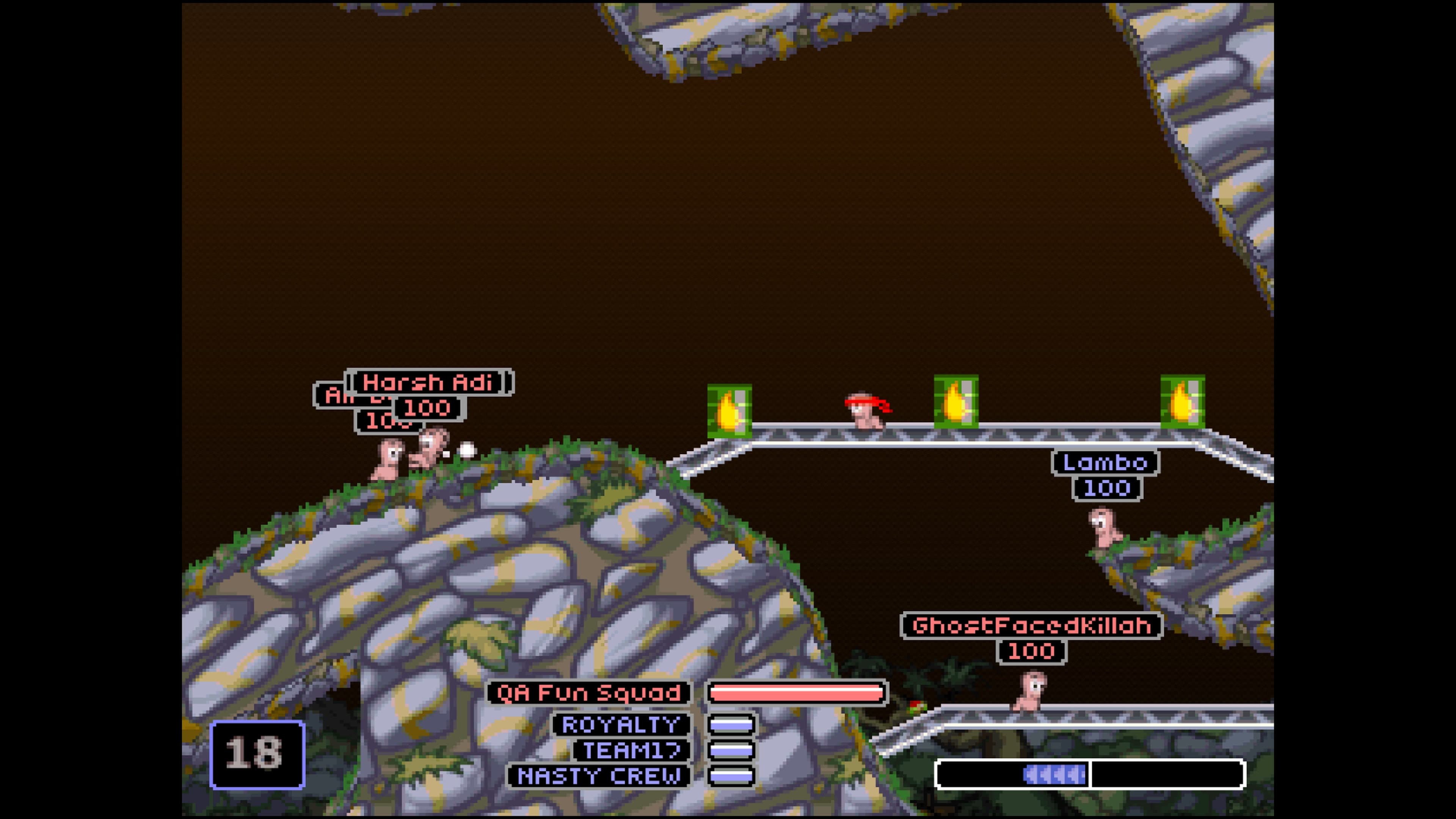 Worms World Party [PS1 Emulation]: скриншот 7