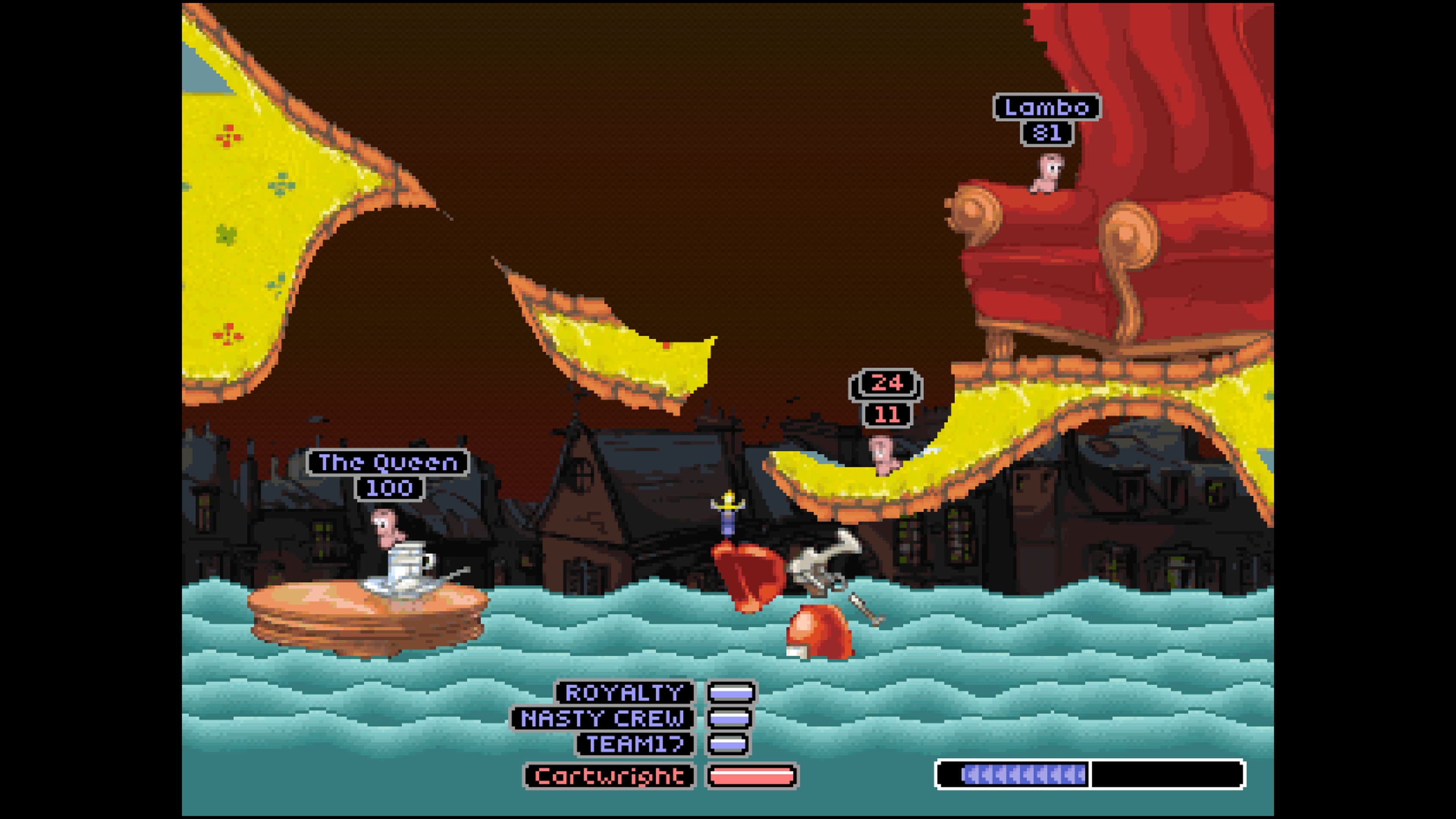 Worms Armageddon [PS1 Emulation]: скриншот 5