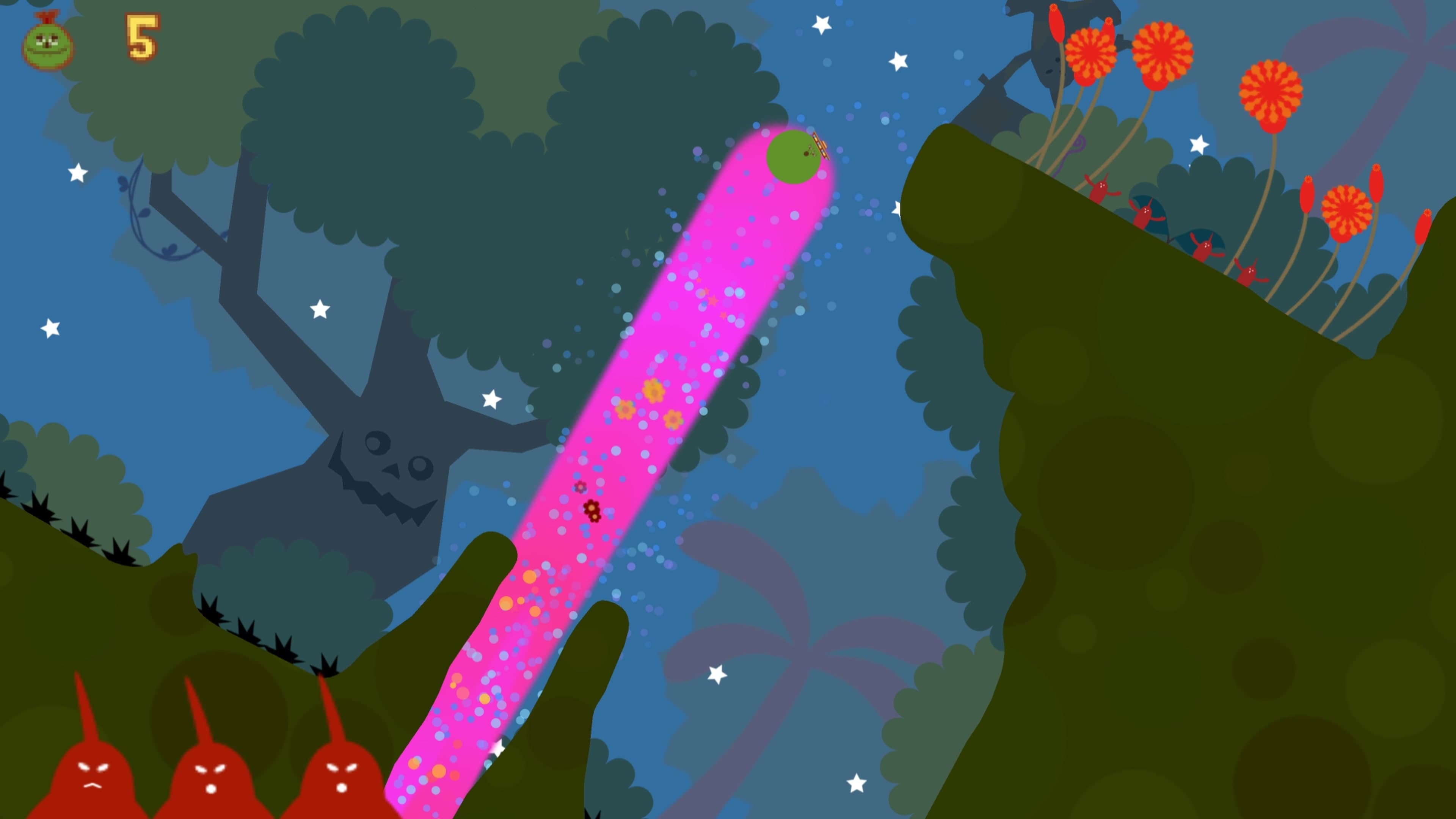 LocoRoco Midnight Carnival: скриншот 3