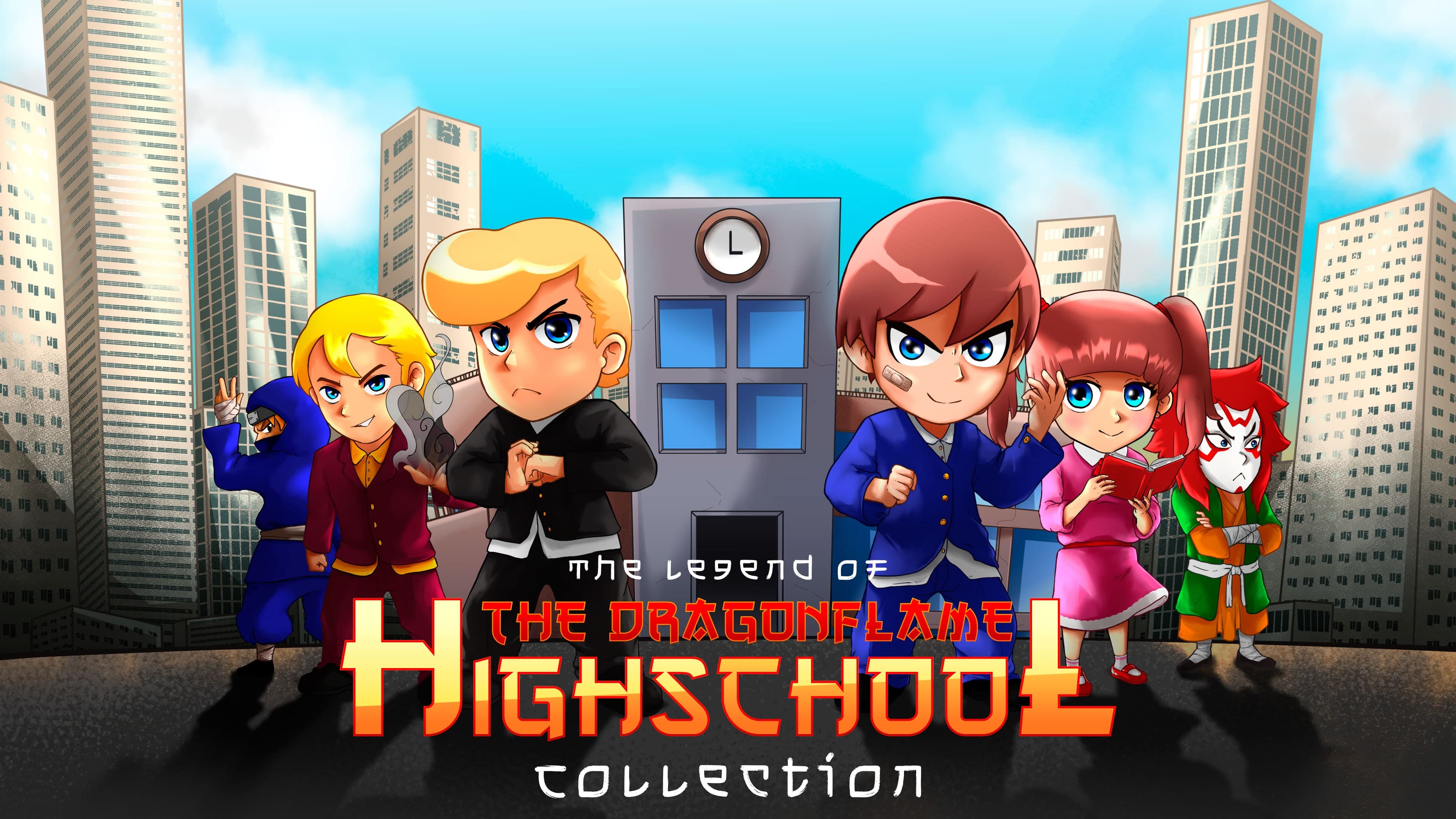 The Legend of the Dragonflame Highschool Collection Standard