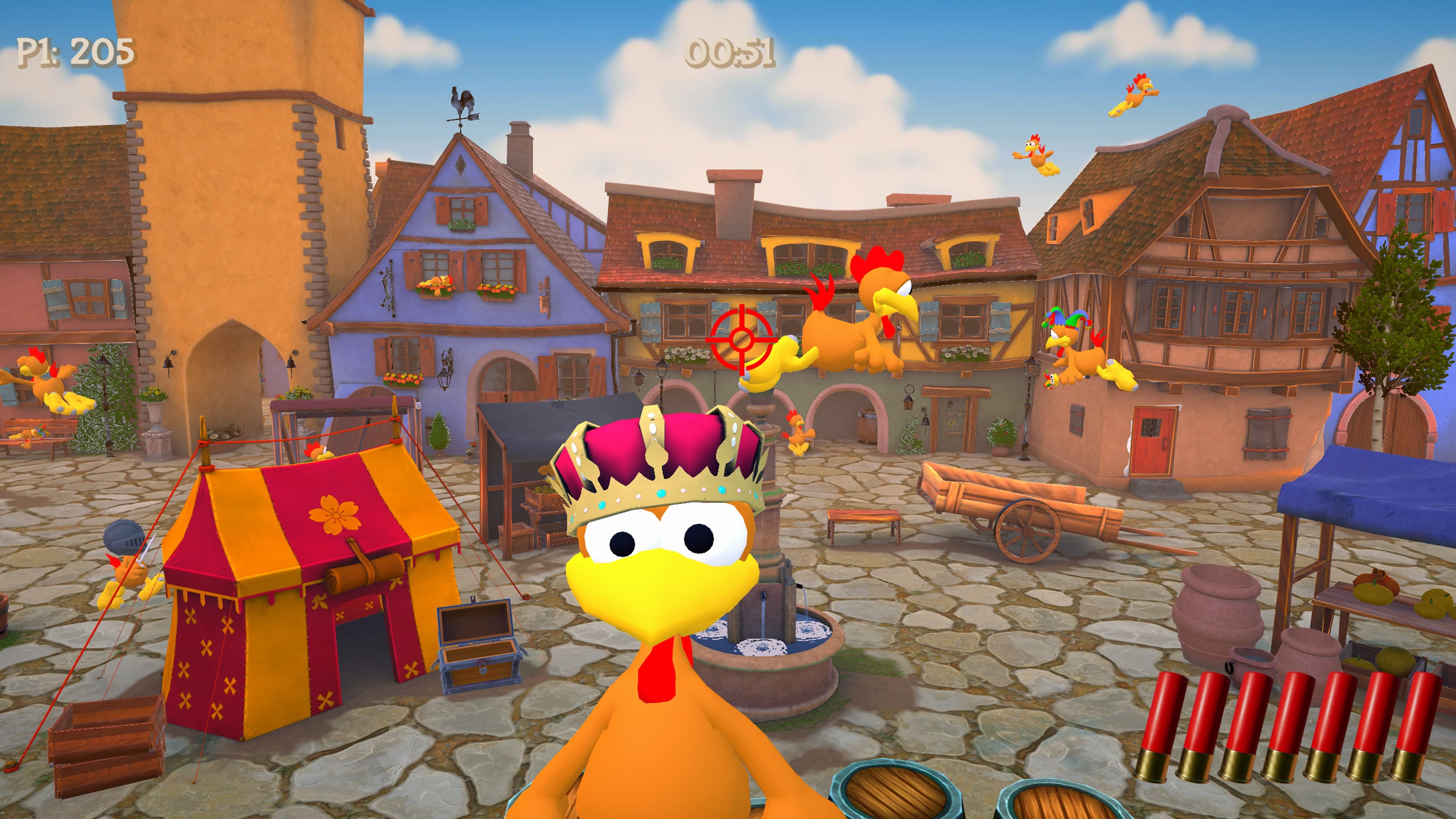 Crazy Chicken Xtreme: скриншот 1