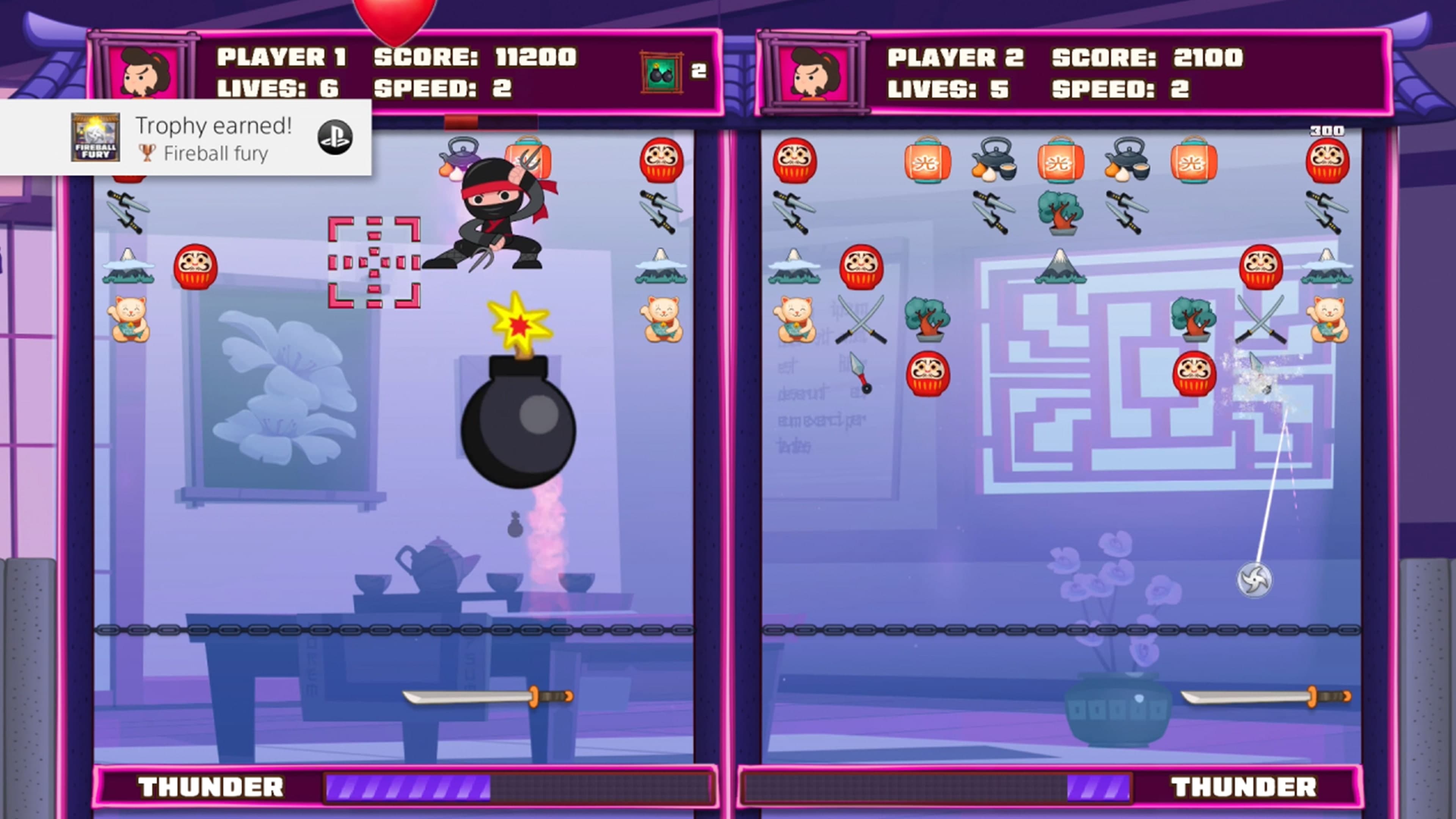 Ninja Break Head to Head: скриншот 2