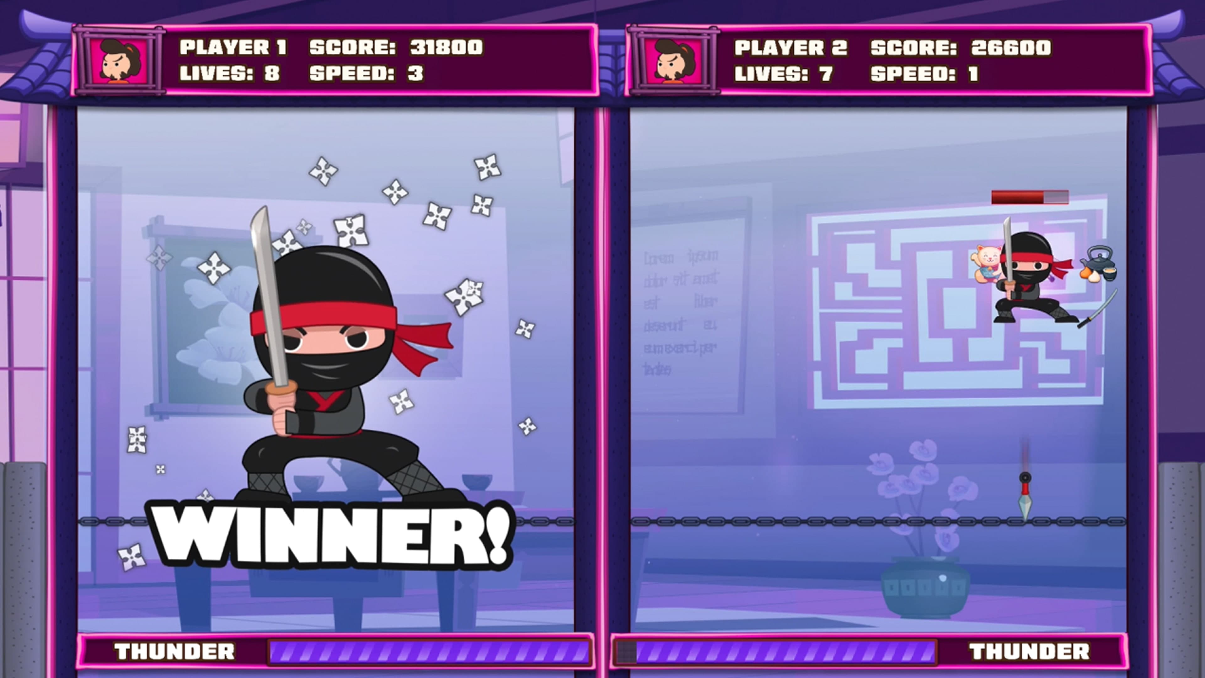 Ninja Break Head to Head: скриншот 9