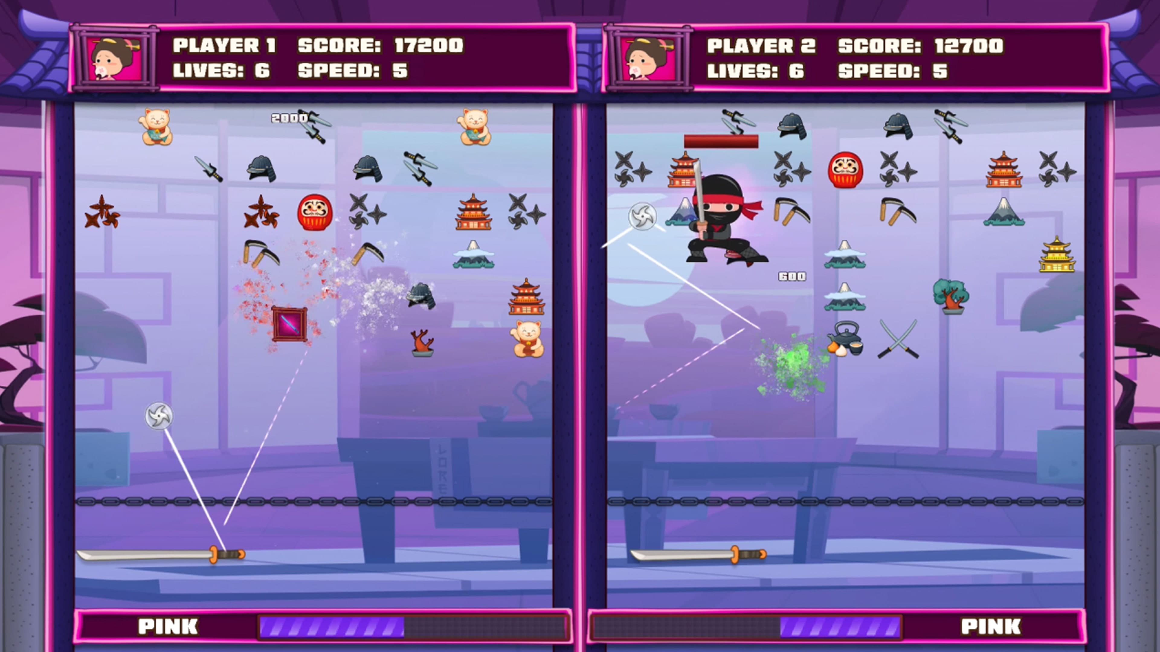 Ninja Break Head to Head: скриншот 4