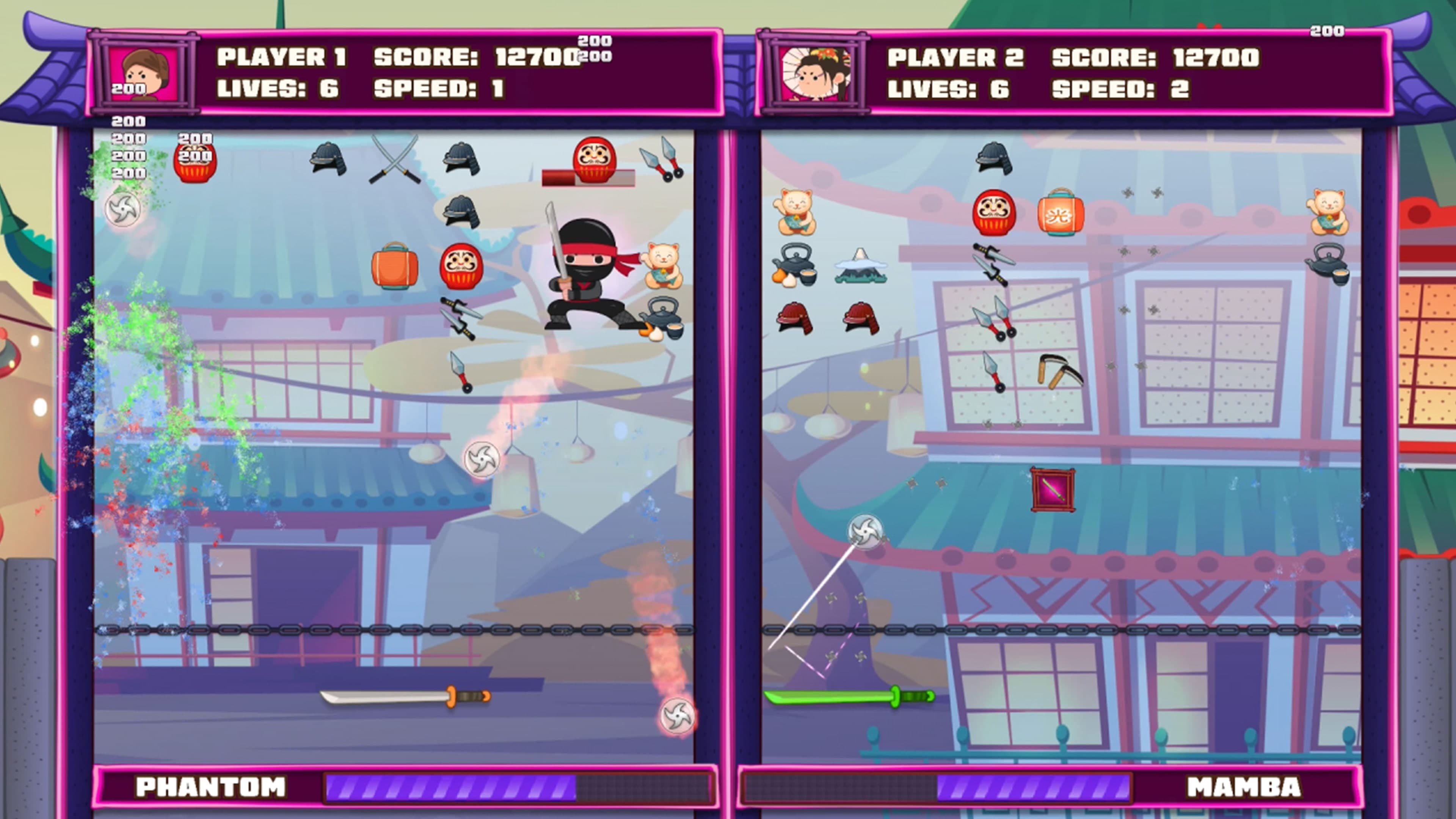 Ninja Break Head to Head: скриншот 7