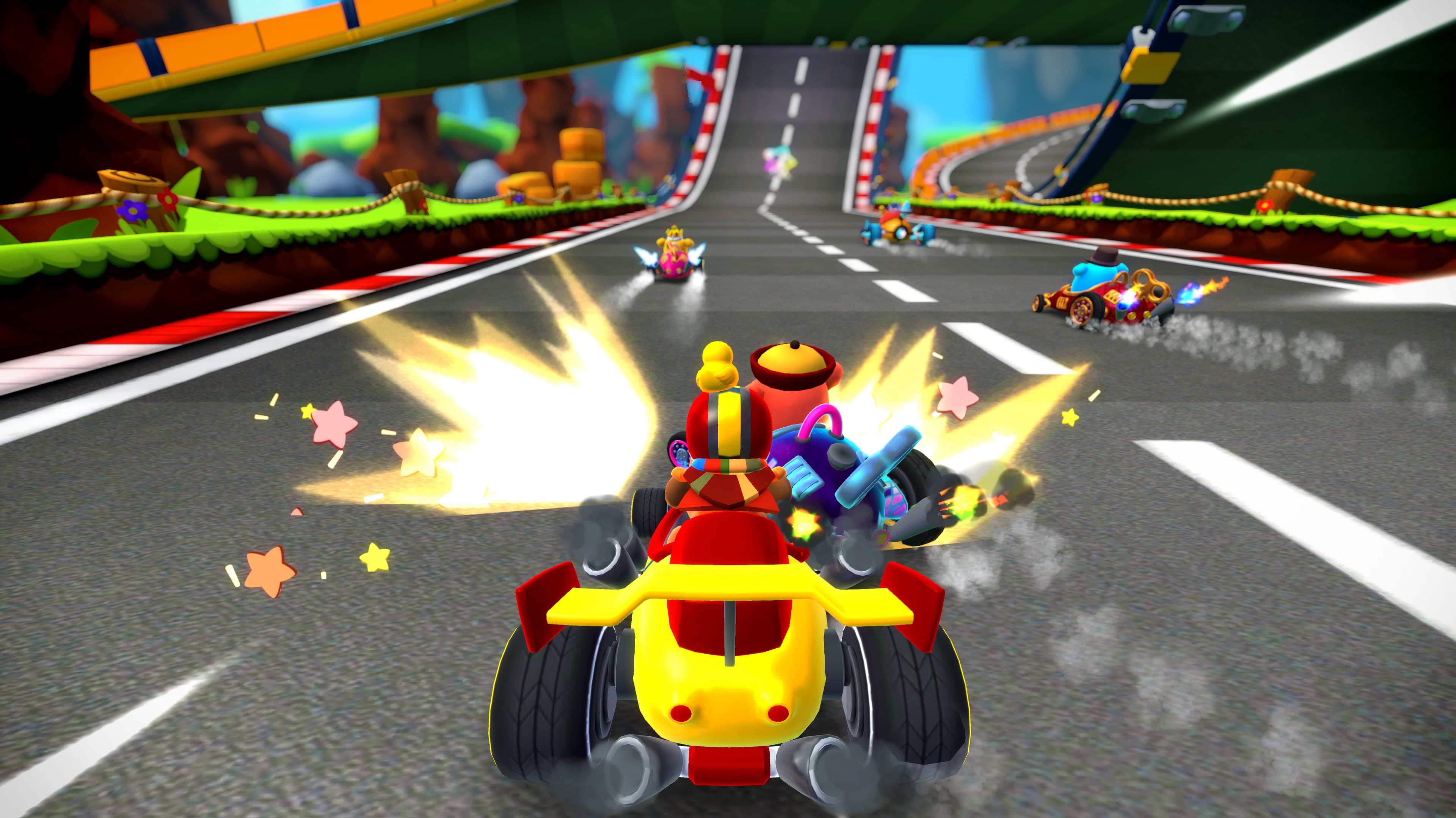 Pile of Tokens - Starlit KART Racing: скриншот 3